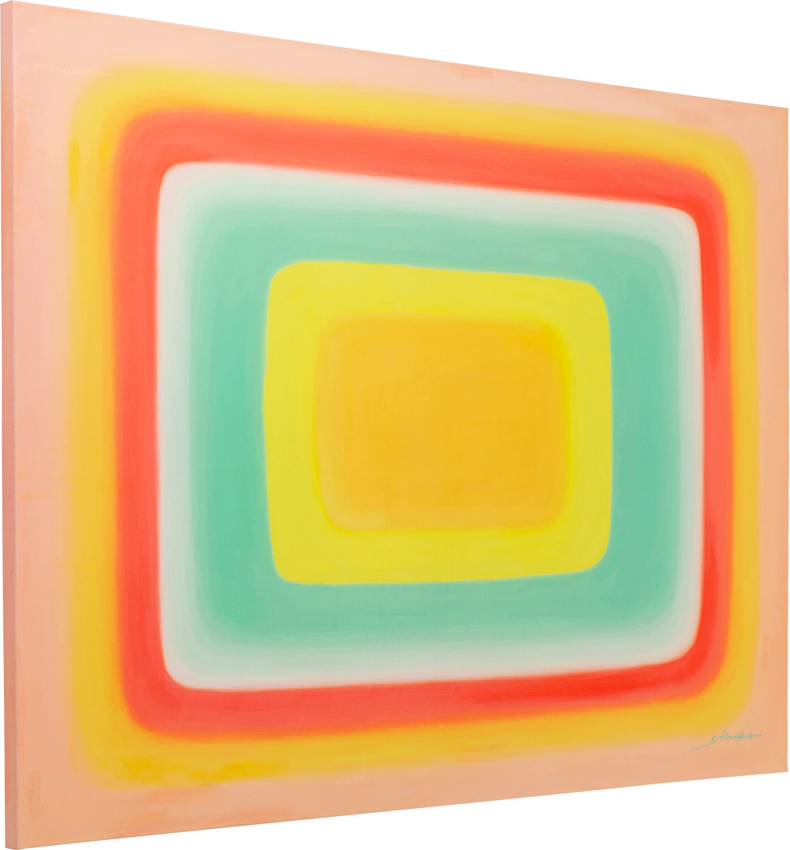 Kare Design Leinwandbild »Leinwandbild Tendency Blush«