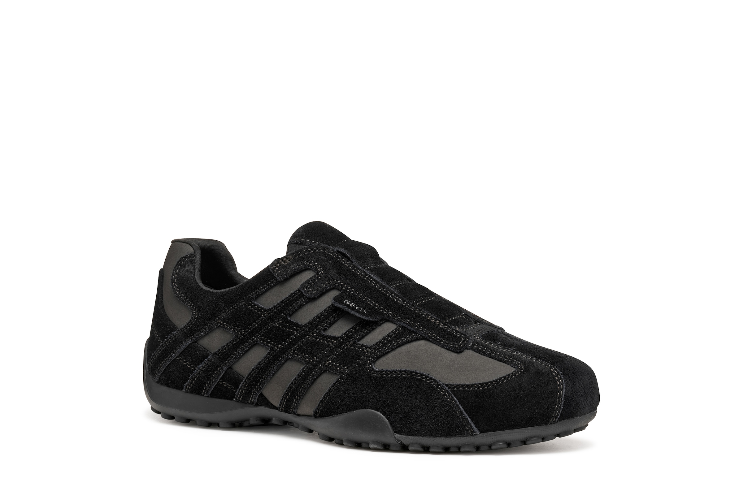 Geox Herren Slipper »U SNAKE ORIGINAL« Sneaker mit Spezial Membrane in schwarz, Größe 45