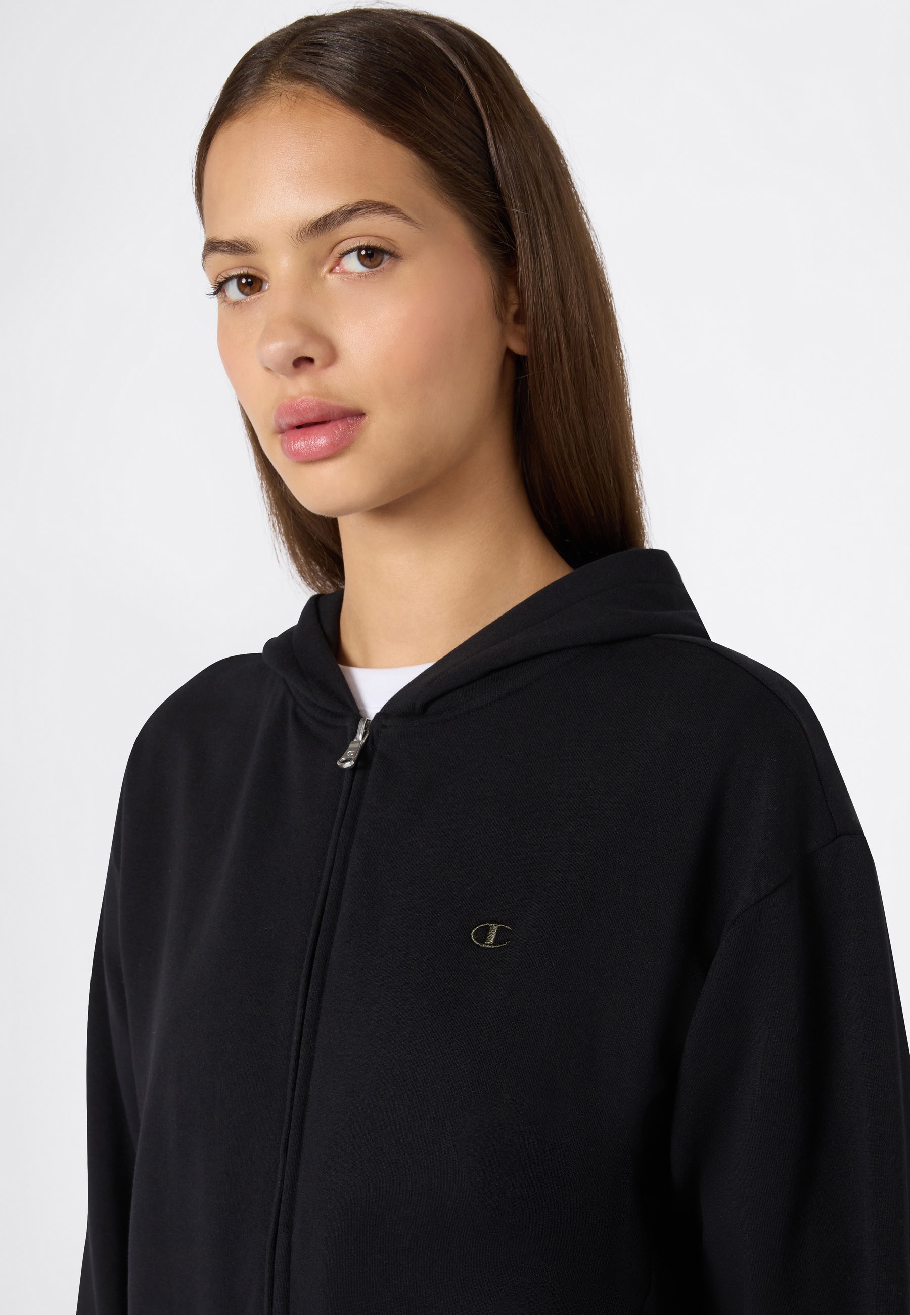 Champion Jogginganzug »SPORTWEAR ZIP-UP SWEATSUITS Standard Fit« 2 zweiteiliges Set, aus Baumwolle und Elasthan, Standard Fit