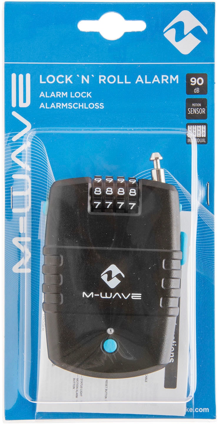 M-Wave Alarmschloss »LOCK 'N' ROLL ALARM«, (1 tlg.)
