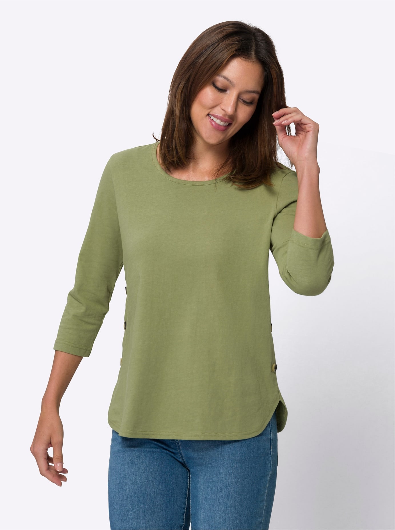 Classic Basics 3/4-Arm-Shirt »3/4-Arm-Shirt«, (1 tlg.)