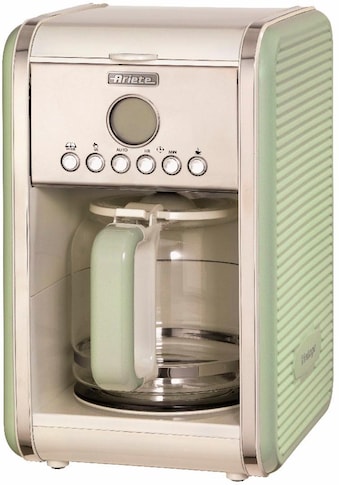 Filterkaffeemaschine »Vintage grün 1342«, 1,5 l Kaffeekanne, Permanentfilter,...