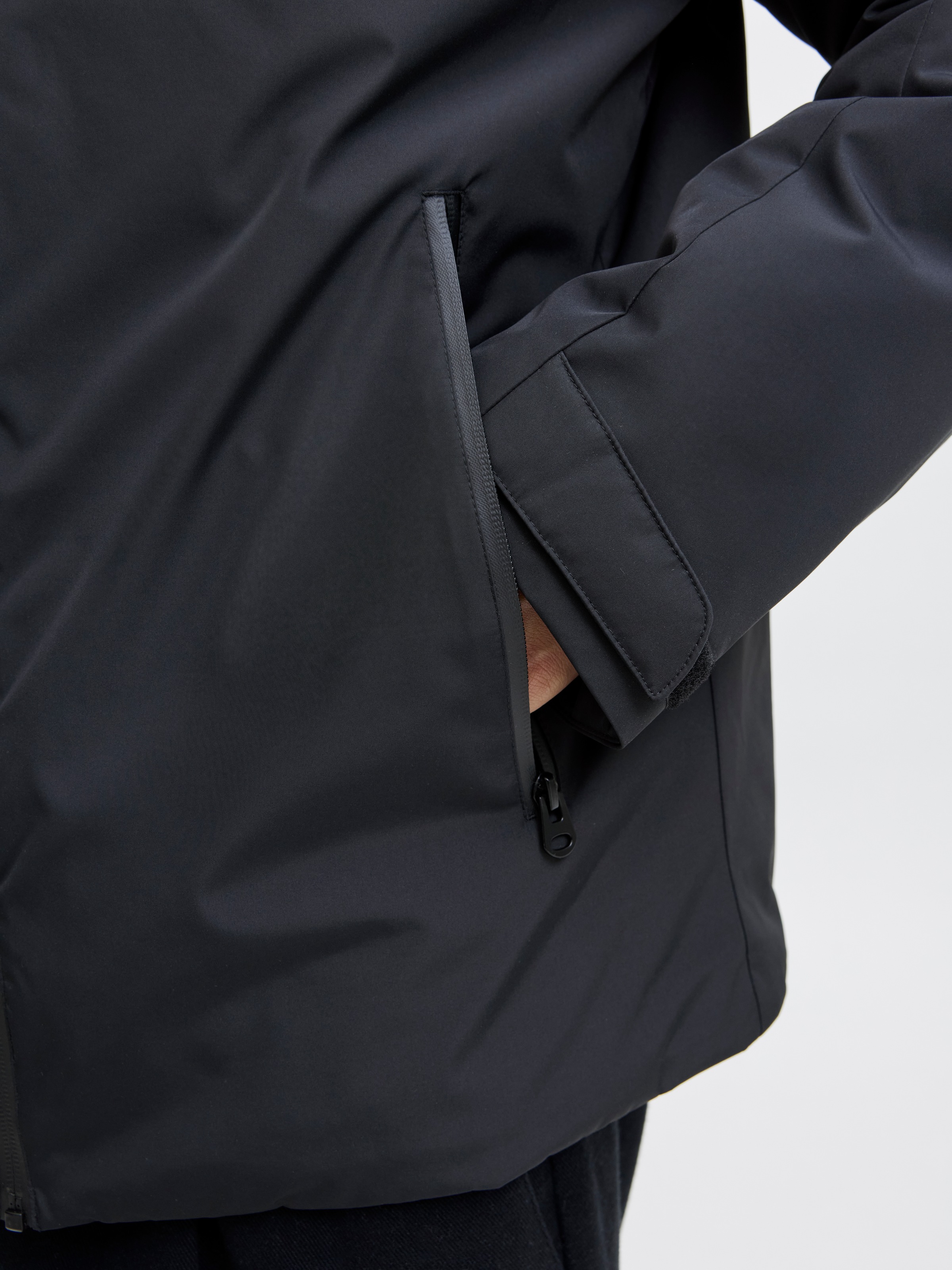 Jack & Jones Outdoorjacke »JJEBRANDON TRANSITIONAL JACKET NOOS«, mit Kapuze
