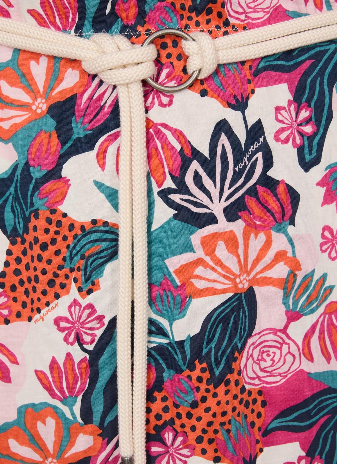 Ragwear »LILITHE PRINT« aus Baumwollmischung, normale Passform, Kurzarm