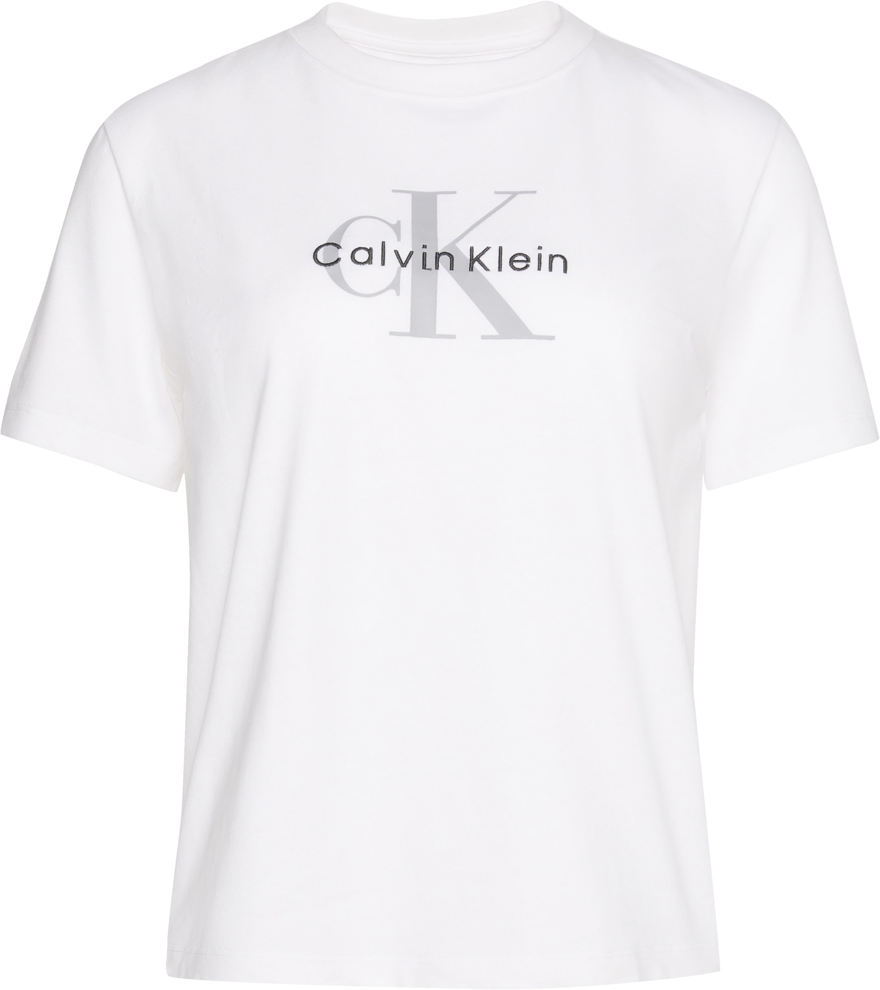 Calvin Klein Jeans T-Shirt »HERO SS CLASSIC MONOLOGO CNECK T«, mit großem CK-Print