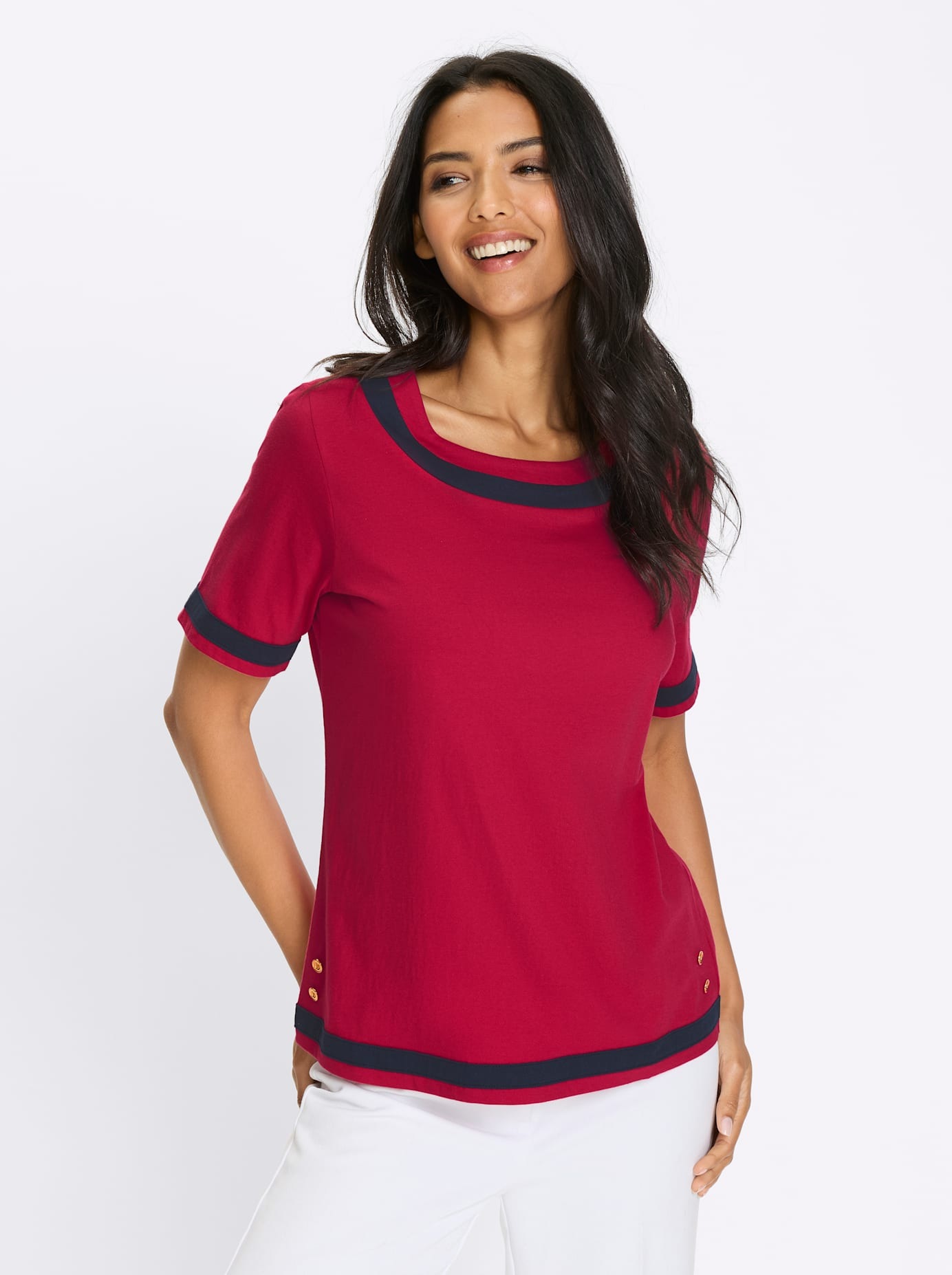 Classic Basics Kurzarmshirt »Kurzarm-Shirt« 1 tlg.