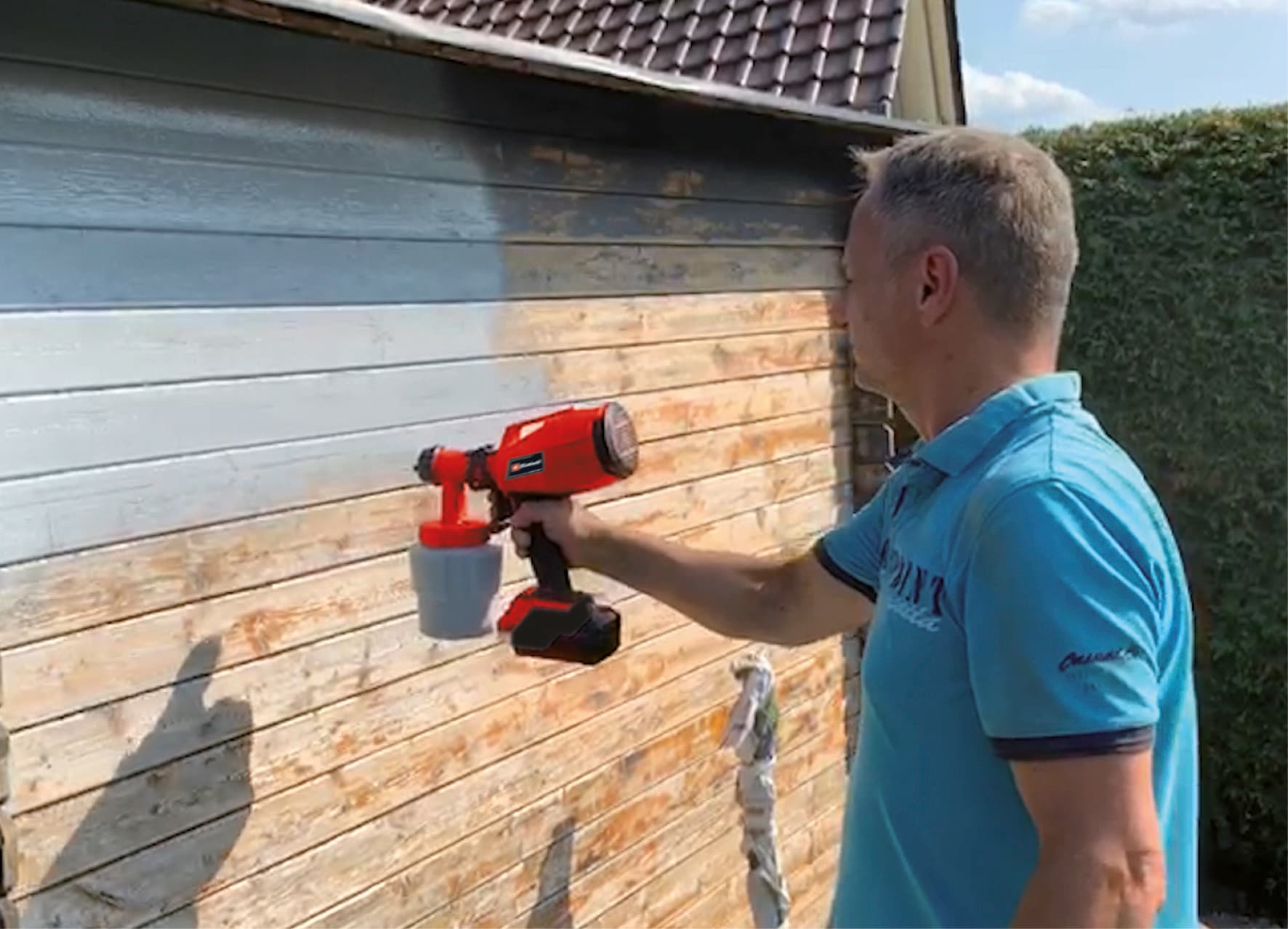 Einhell Farbsprühgerät »TC-SY 18/60 Li-Solo«, (8 tlg.), Akku-Farbsprühsystem (Sprühpistole), ohne Akku
