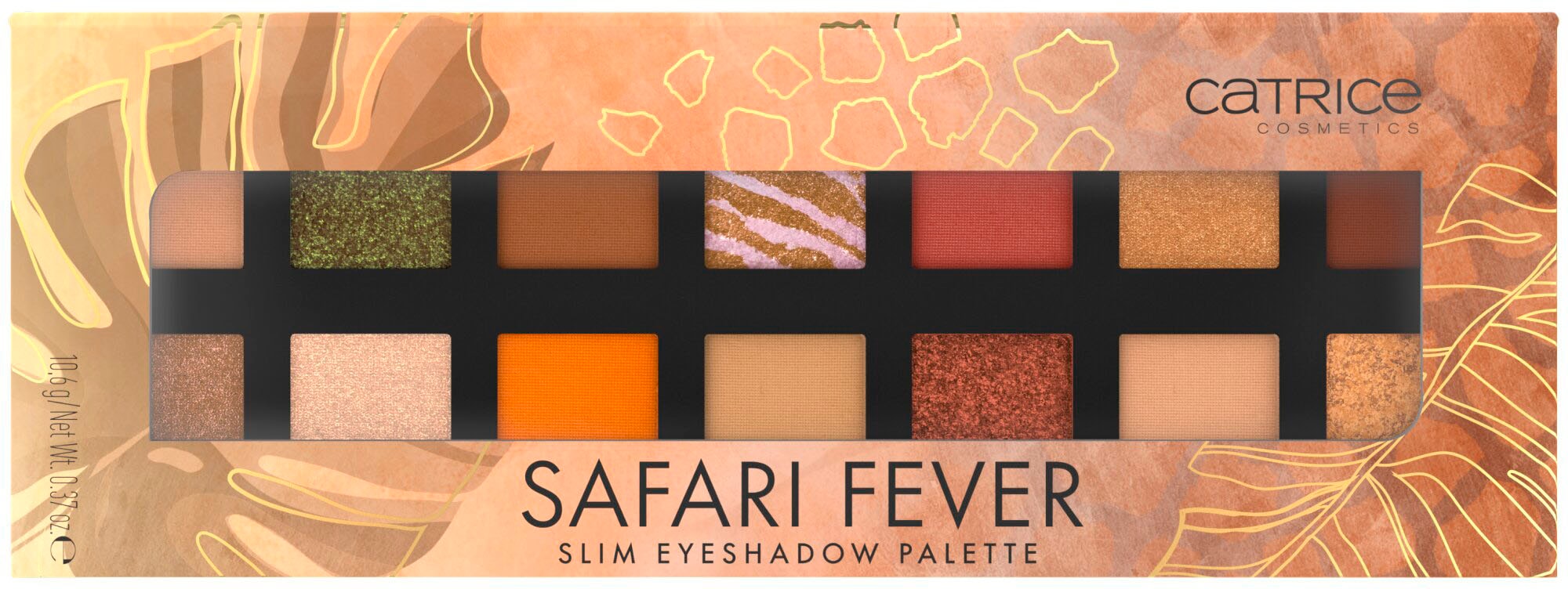 Catrice Lidschatten-Palette »Slim Eyeshadow Palette«, mit klassischen Farbtönen