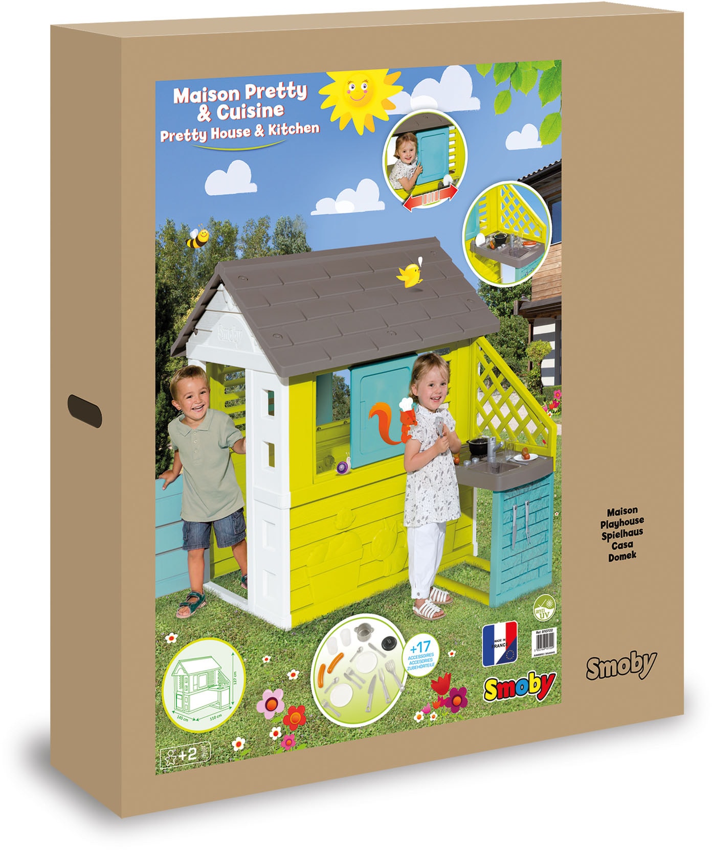 Smoby Spielhaus »Pretty«, mit Sommerküche; Made in Europe