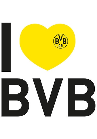 Wall-Art Wandtattoo »Fußball I love BVB«, (1 St.) kaufen