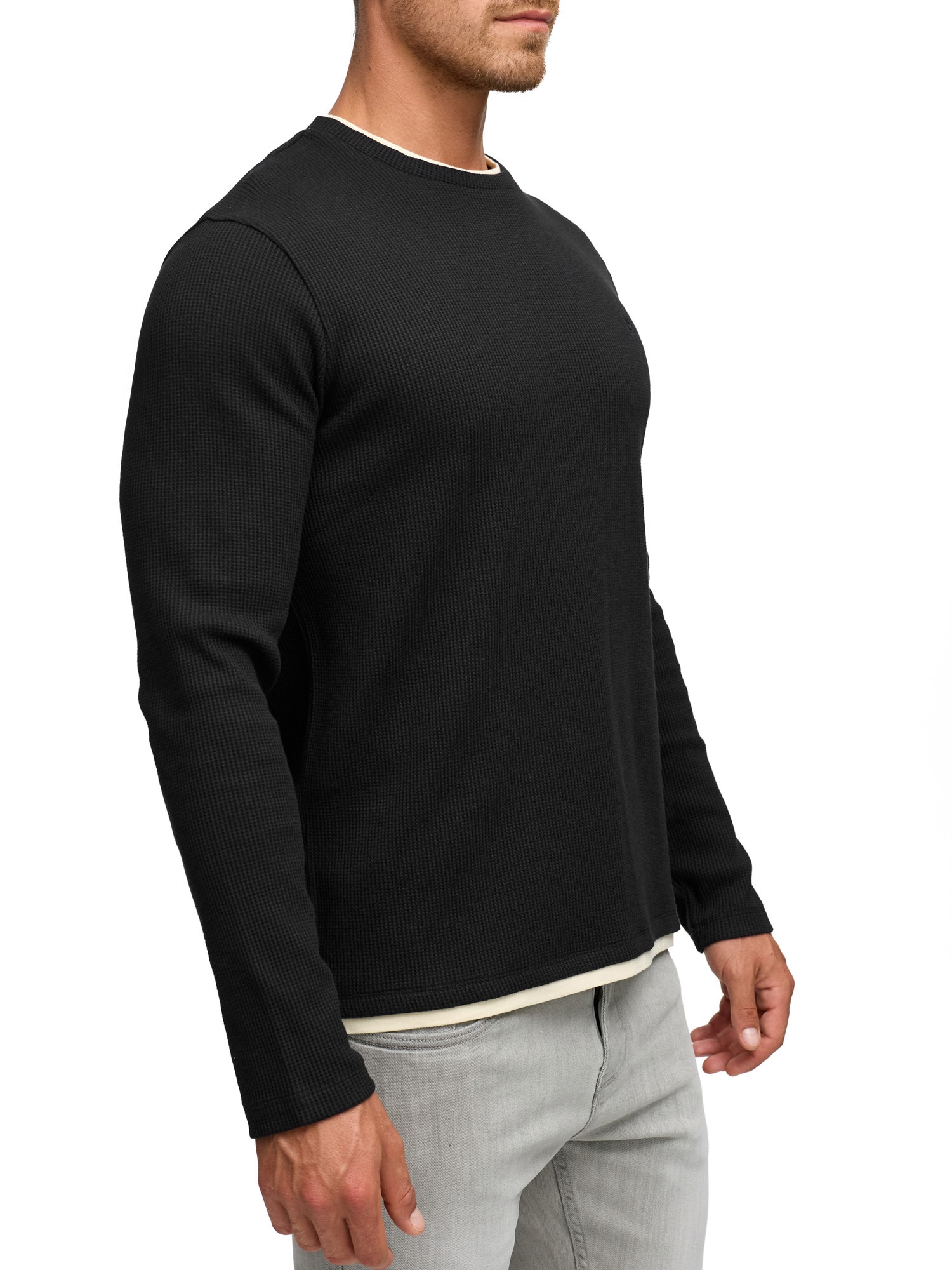 Indicode Langarmshirt »INSigfinn«