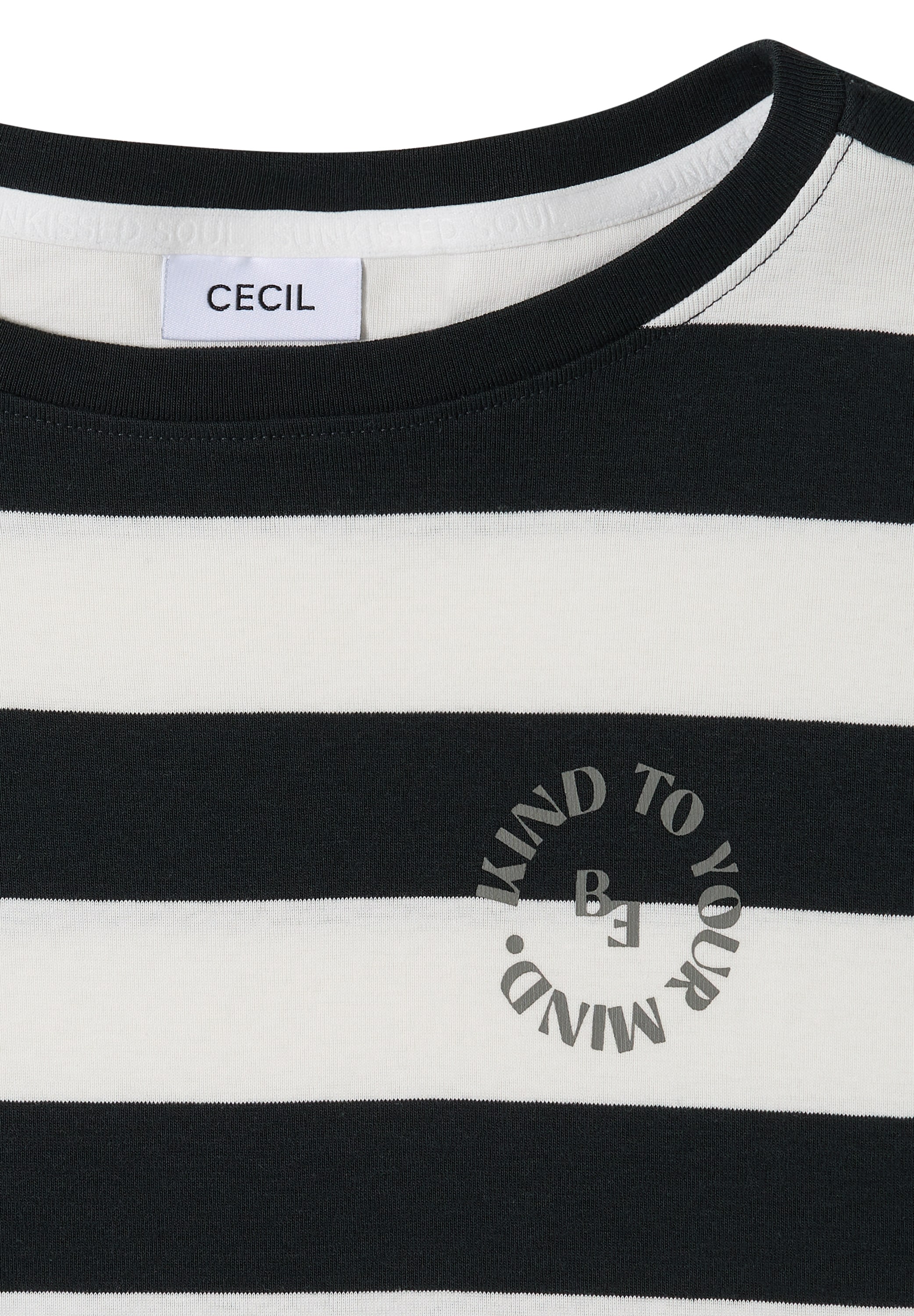 Cecil T-Shirt Mit Printdetail