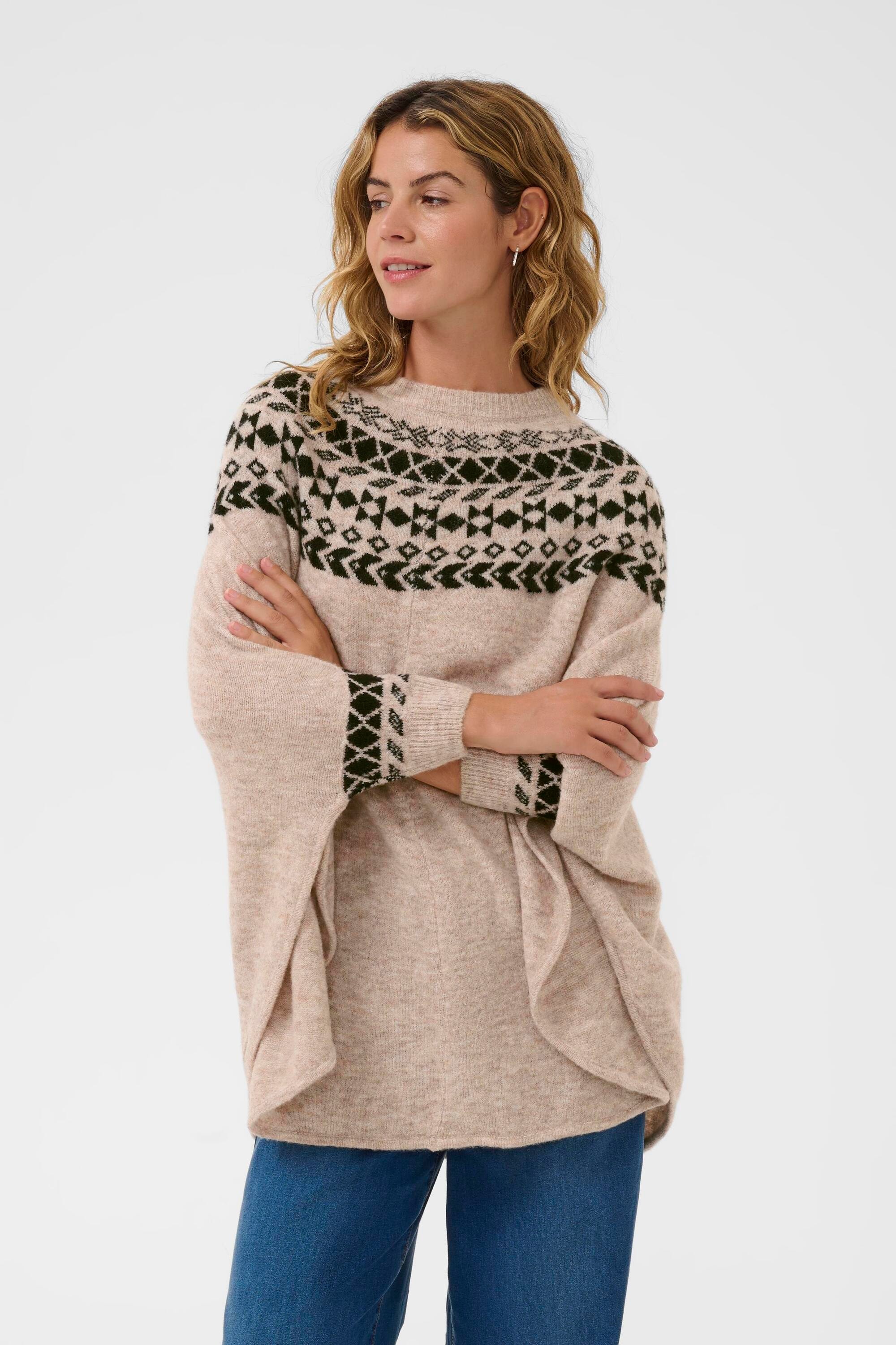 Cream Strickponcho »Damen Poncho CRCherrie«