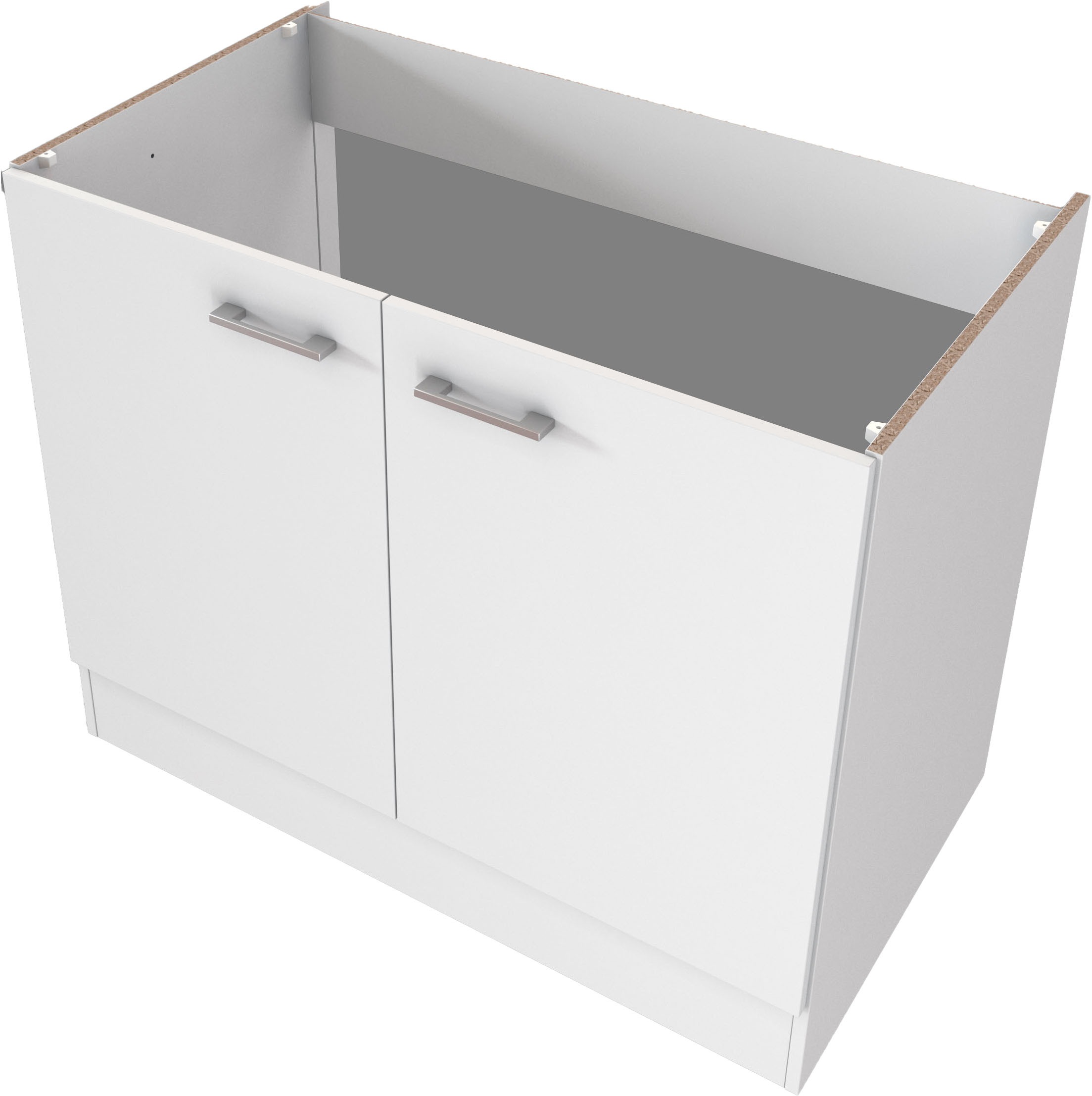 Flex-Well Mehrzweckschrank-Set »L-240-1902-000-Lucca«, (Komplett-Set), Gesamtbreite 240 cm, inkl. Einbauspüle