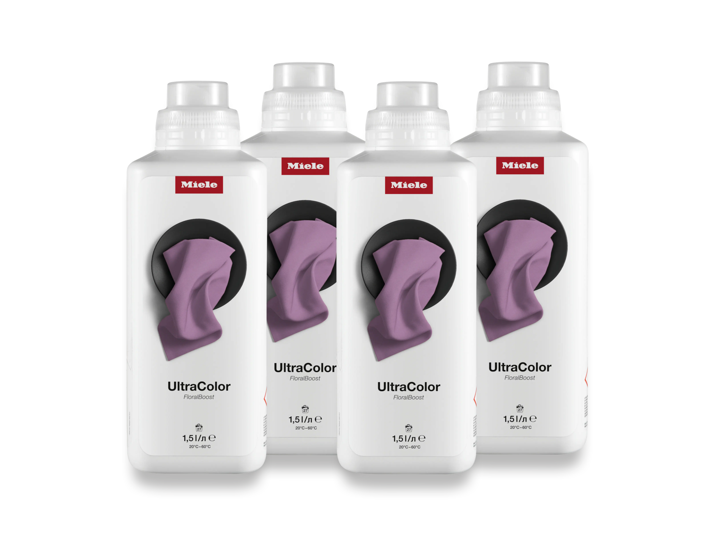 Colorwaschmittel »Aktionsset 4x UltraColor Floral Boost 1,5l«, (Spar-Set, 4 St.)