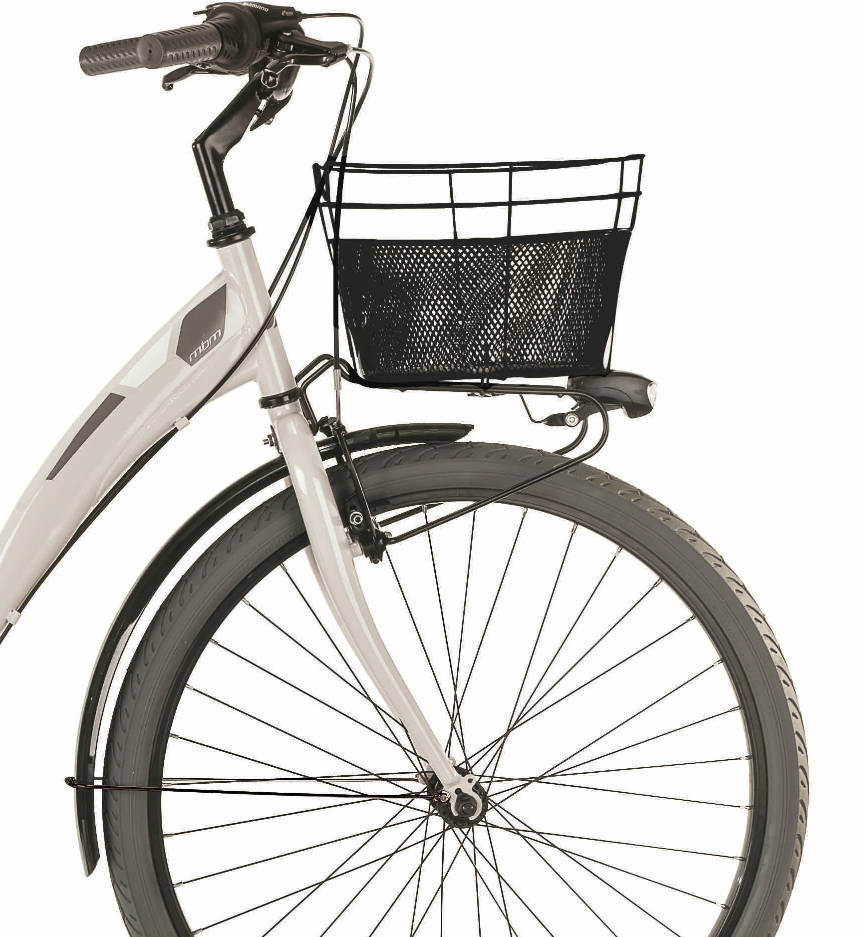 MBM Trekkingrad »Citybike Agorà 26 Zoll Creme«