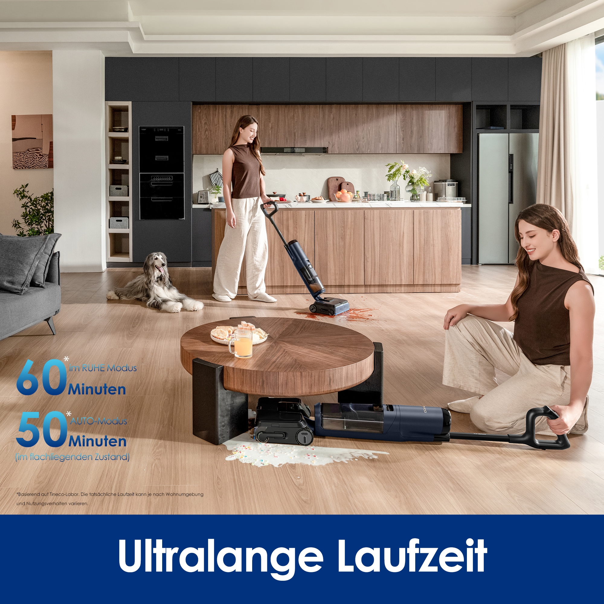 Tineco Nass-Trocken-Sauger »FLOOR ONE S7 Max Pro« Hochdruck-Wasserstrahl, intuitiver Selbstantrieb, Trocknung bei 85 °C