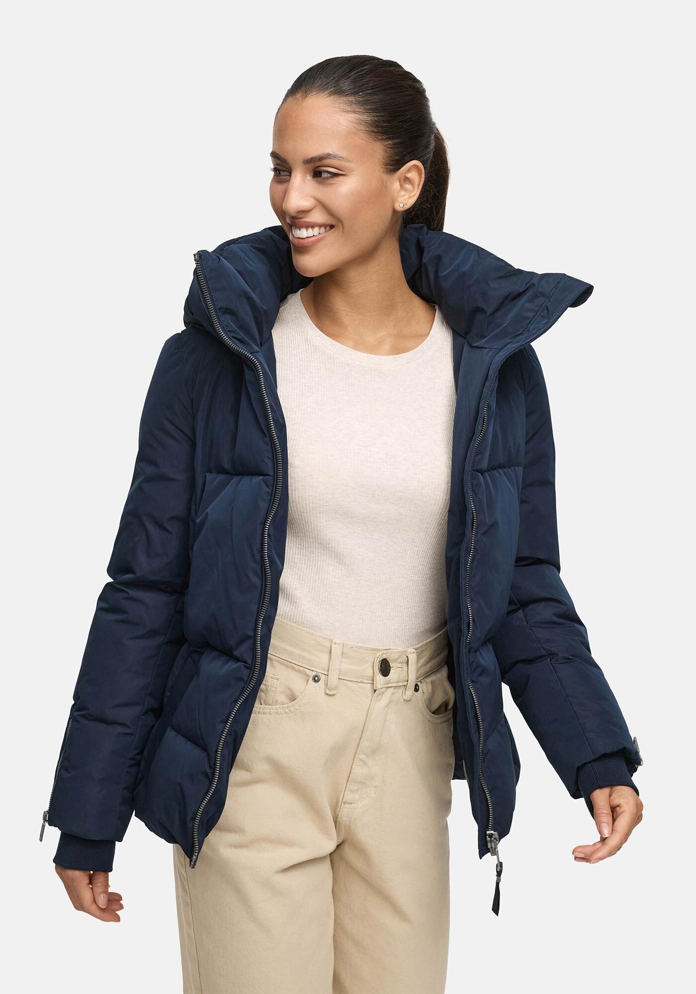 Marikoo Winterjacke »Marikoo Aleyna Damen Stepp Jacke N055«