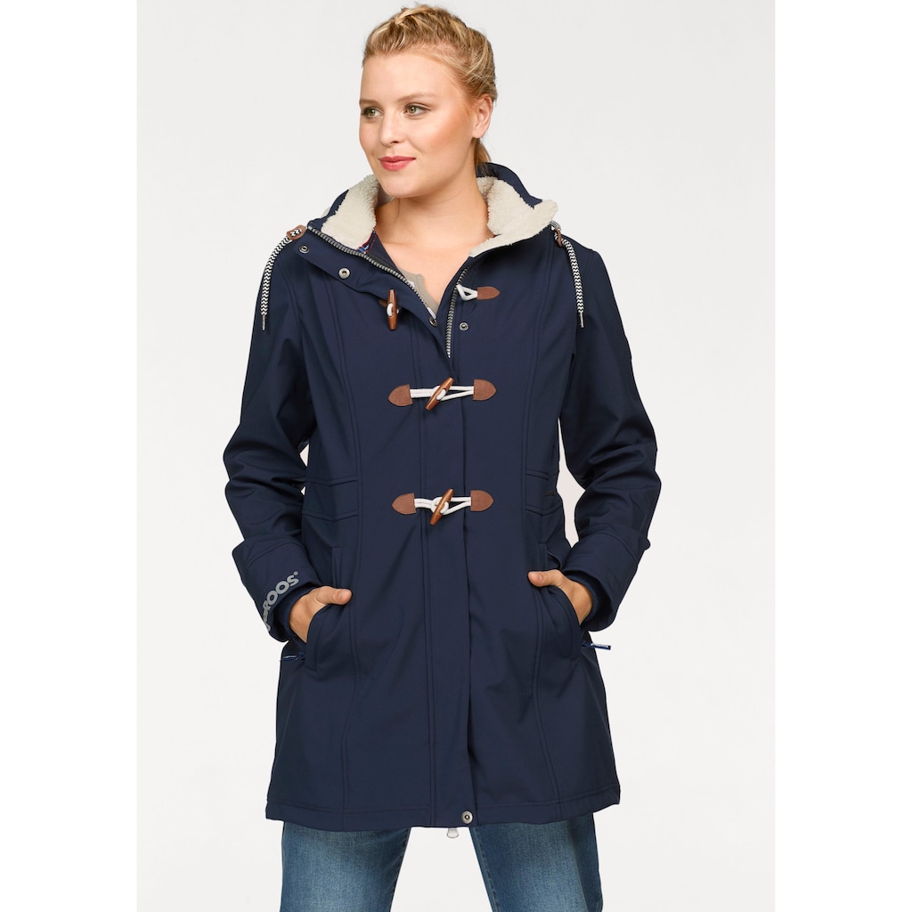 KangaROOS Softshelljacke, mit Kapuze