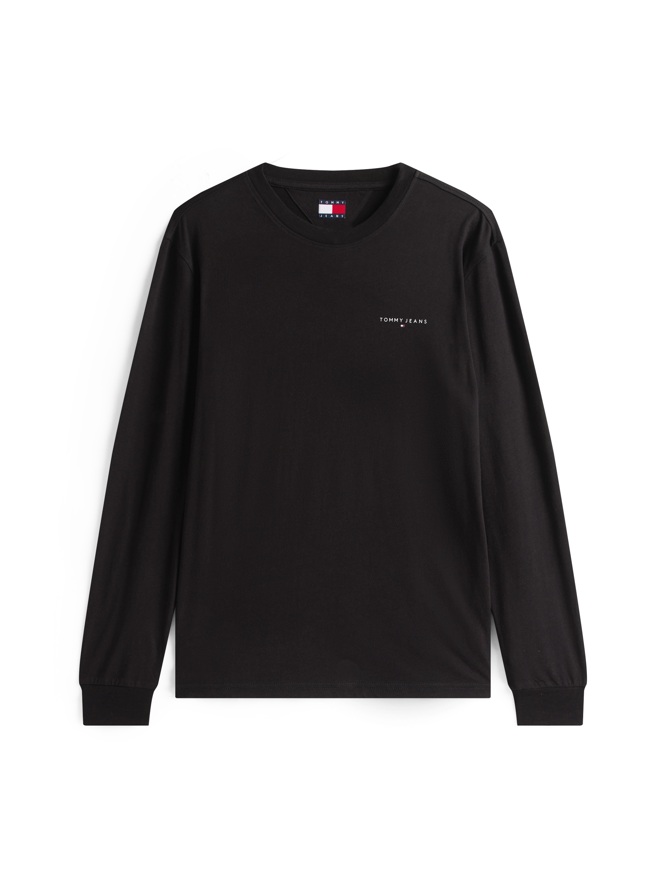 Tommy Jeans Langarmshirt »TJM SLIM CHEST LINEAR LS TEE EXT«, Mit Rundhalsausschnitt