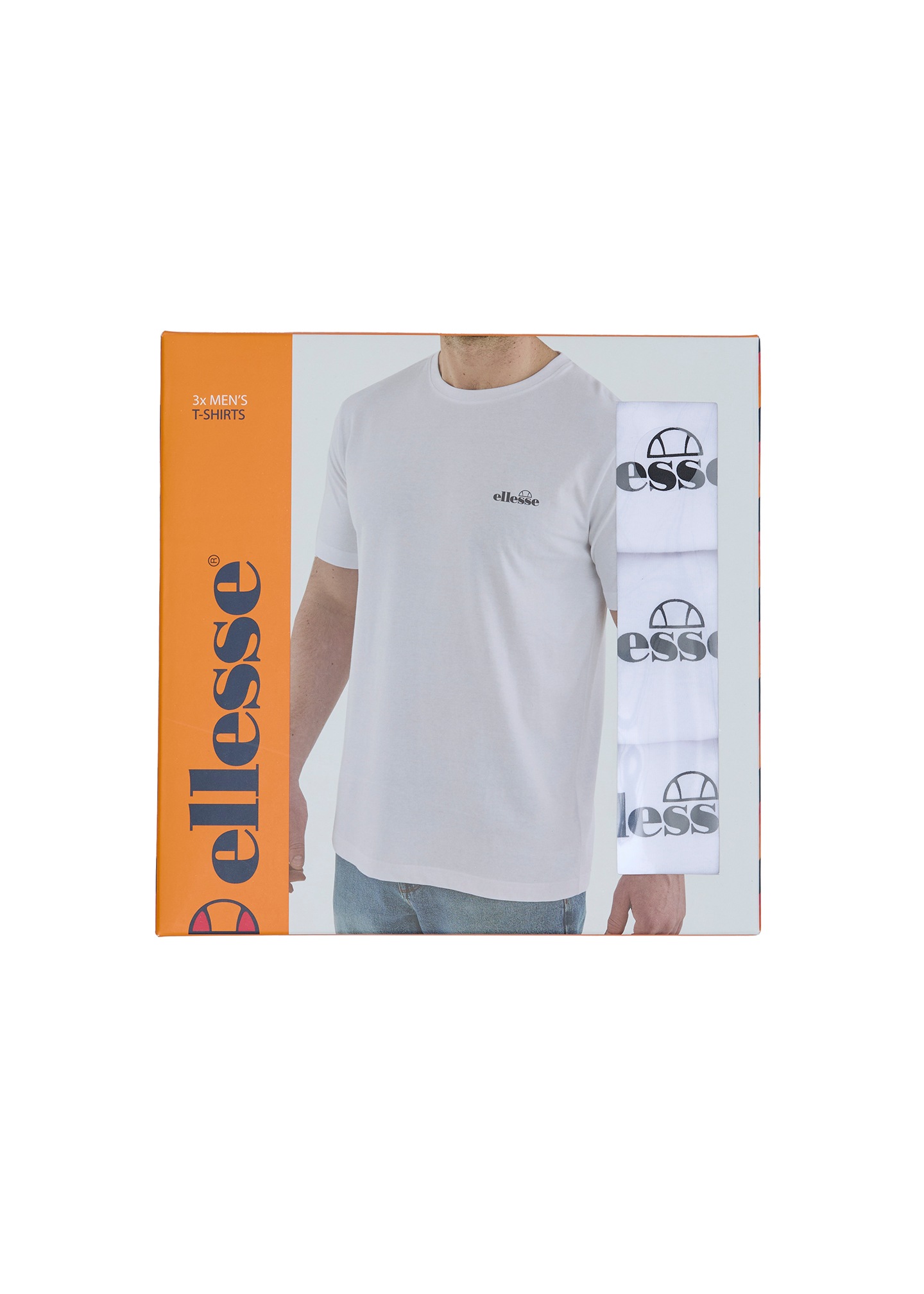 Ellesse T-Shirt »AZZINI TEE (3 PACK)«, (Packung, 3 tlg.)