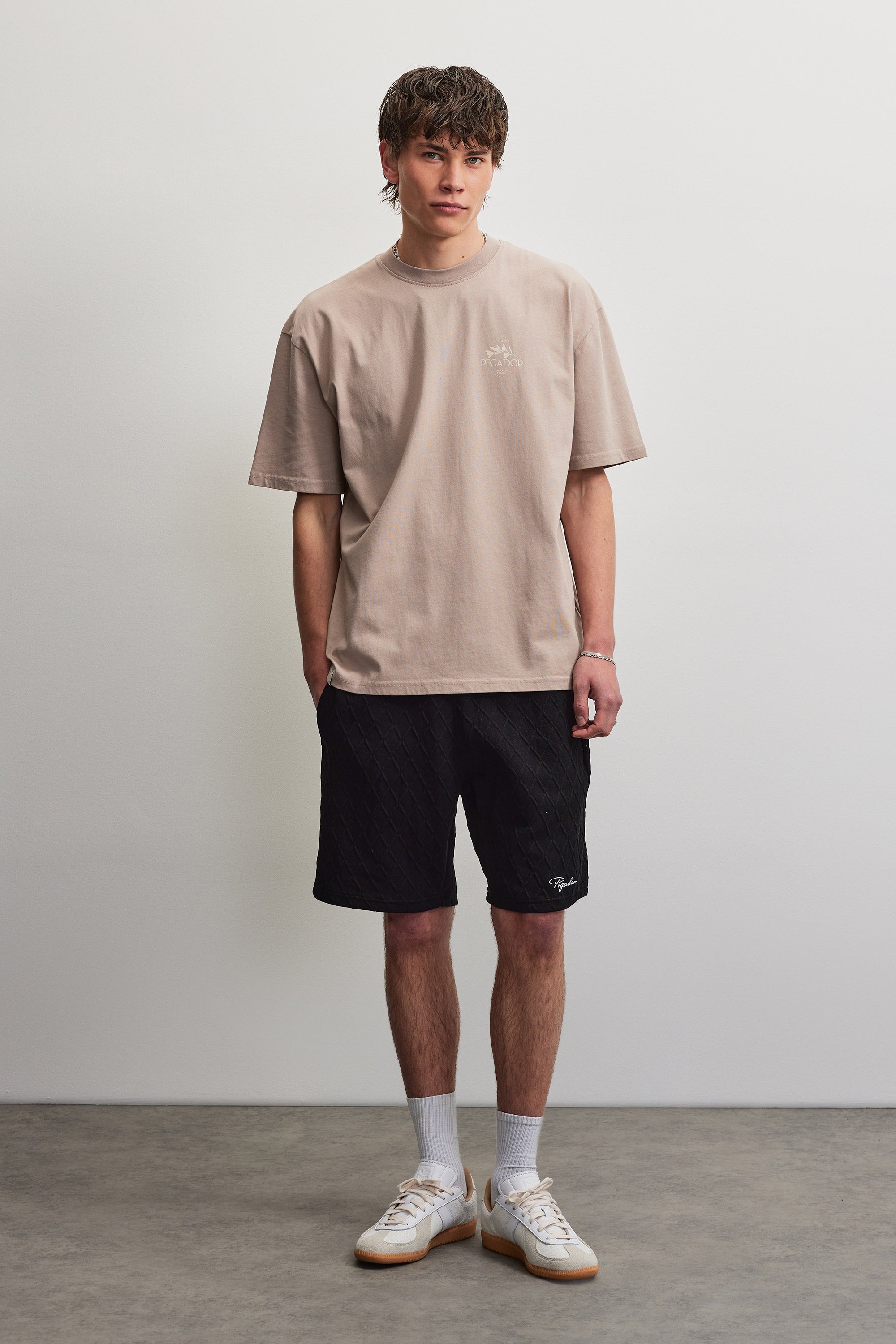 PEGADOR Rundhalsshirt »TRAVNIK OVERSIZED TEE«