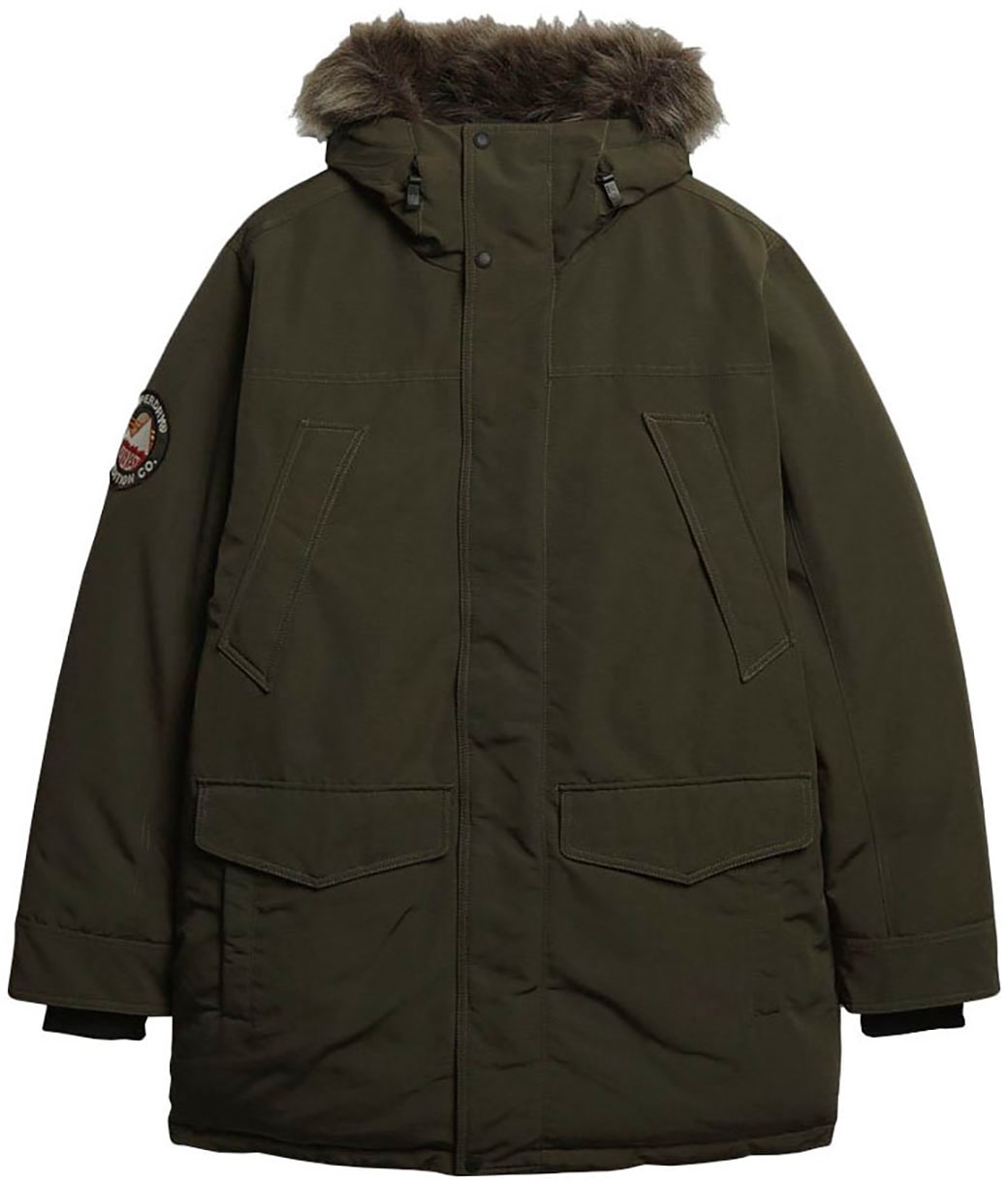 Parka »EVEREST FAUX FUR PARKA JACKET«, mit Kapuze