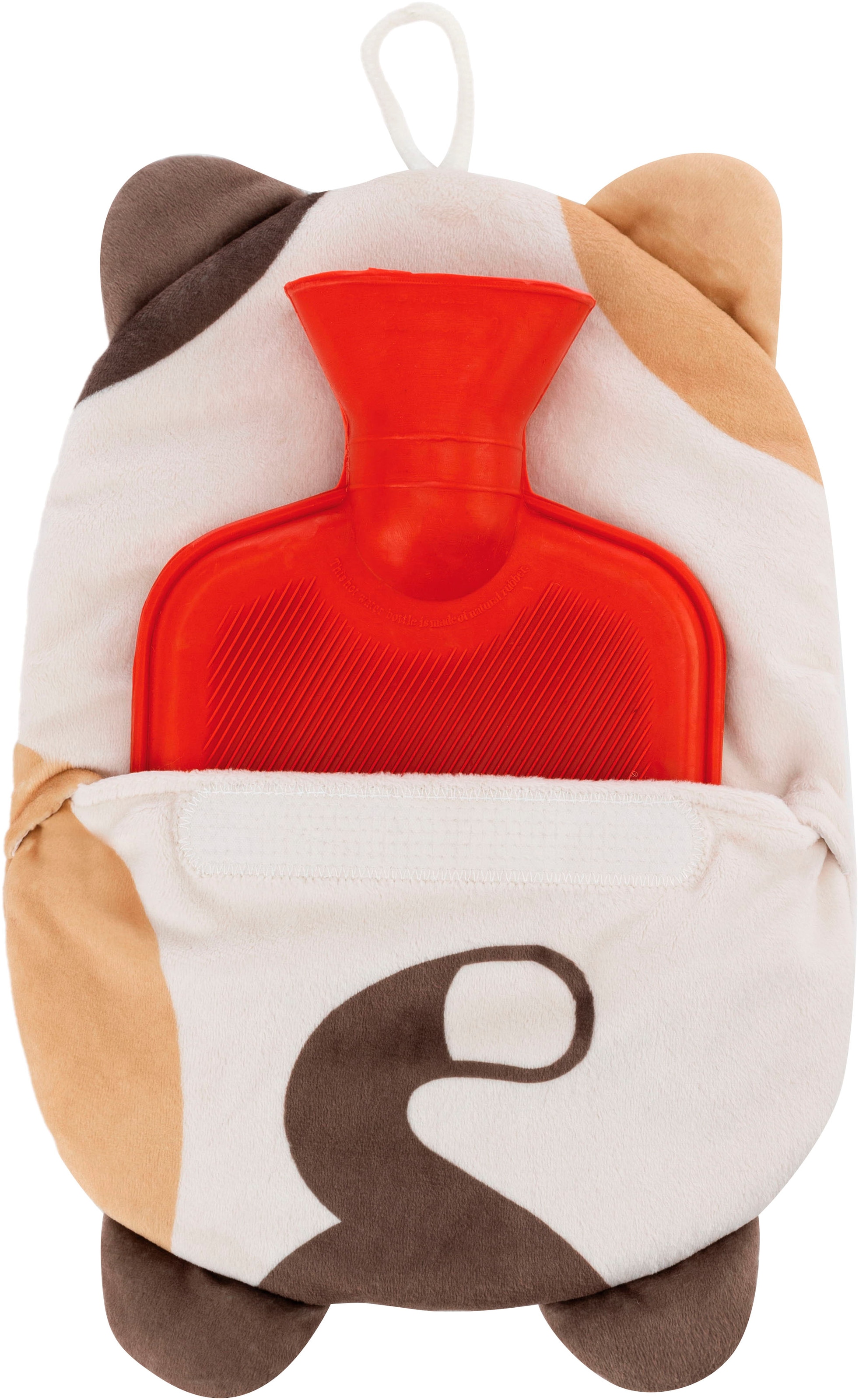 Nici Wärmflasche »mymochi Katze Angy mit Kaktus, 300 ml, 30 cm«, 2in1 - Kuscheltier & Wärmflasche in einem; enthält recyceltes Material