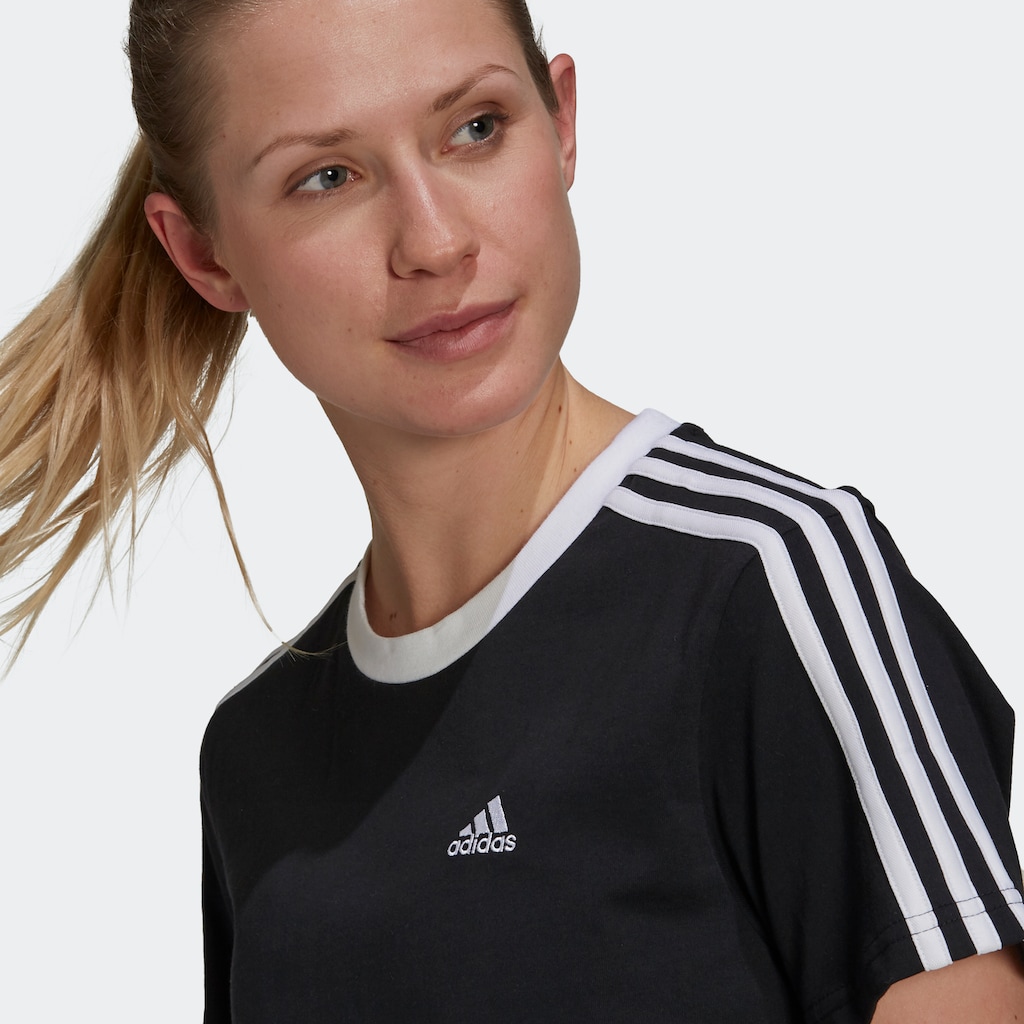 adidas Sportswear T-Shirt »ESSENTIALS 3-STREIFEN«