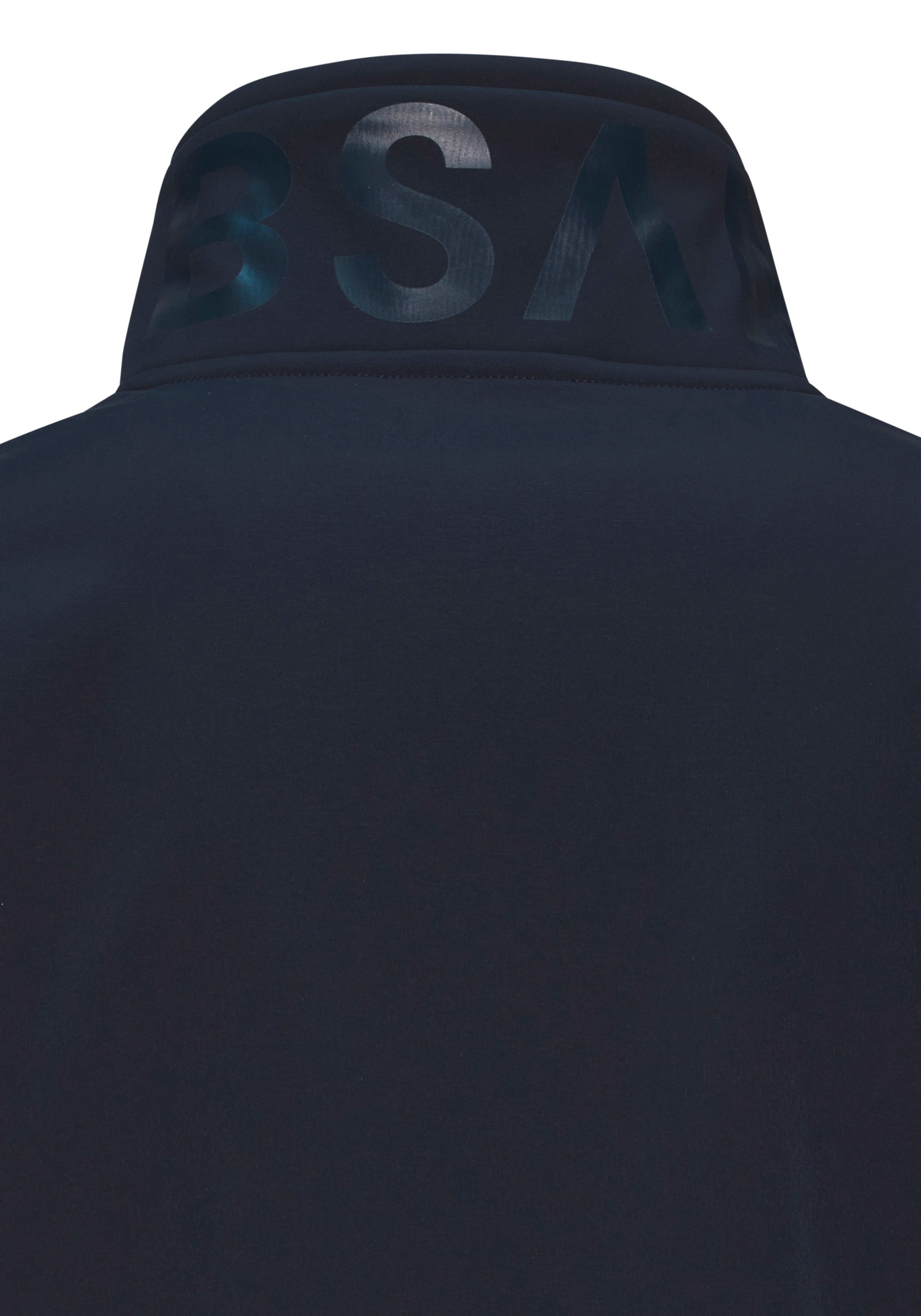 Elbsand Softshelljacke mit hohem, verstellbaren Kragen