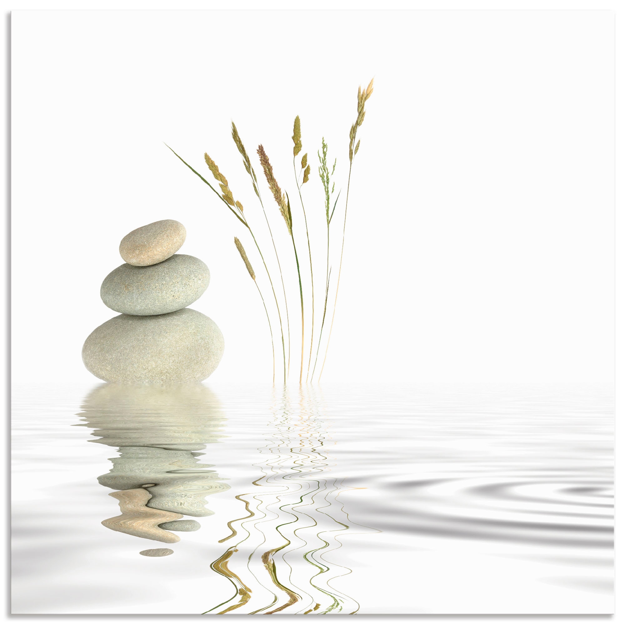 Wandbild »Zen Friede«, Zen, (1 St.), als Alubild, Outdoorbild, Leinwandbild, Poster,...