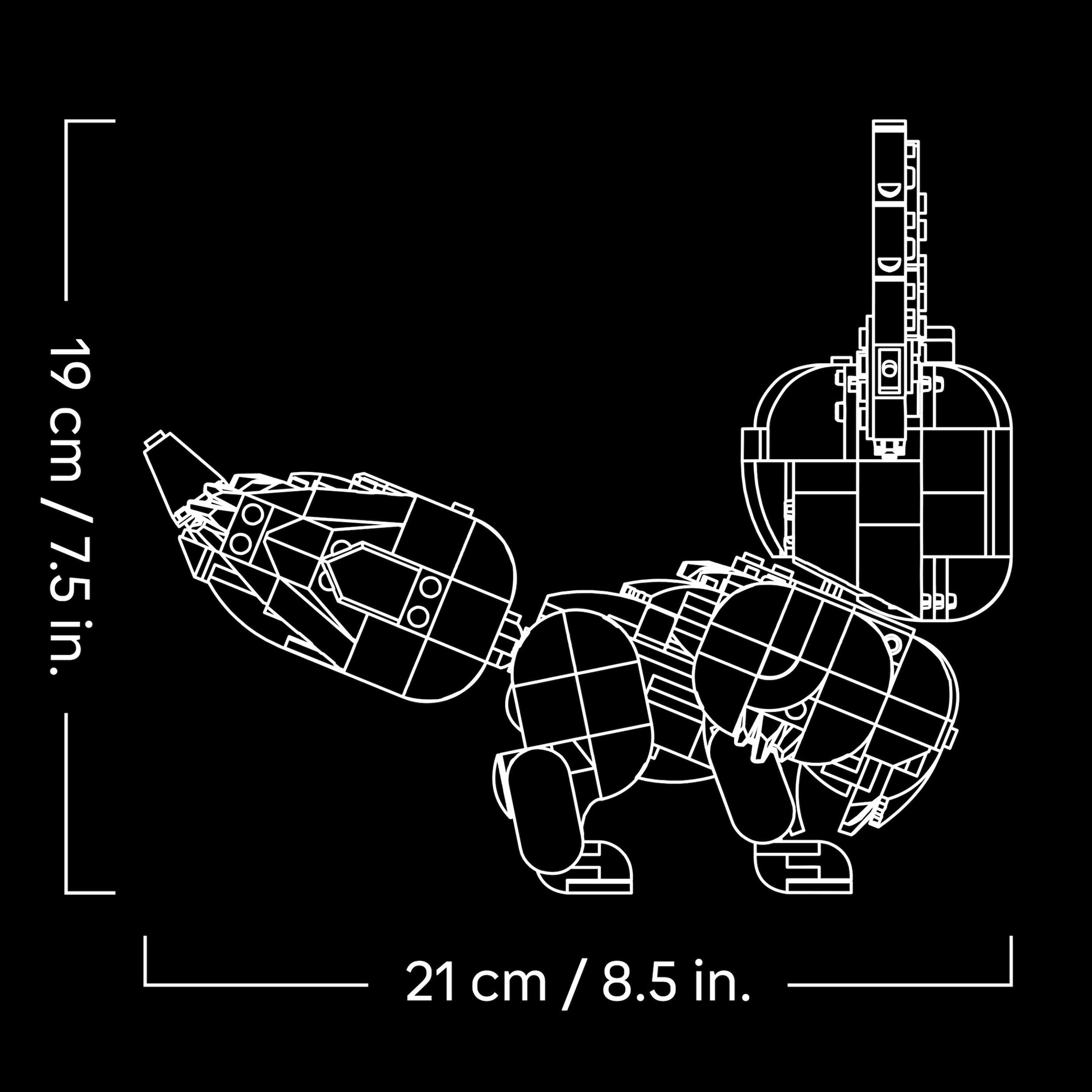 LEGO® Konstruktionsspielsteine »Evoli (72151), LEGO Pokémon«
