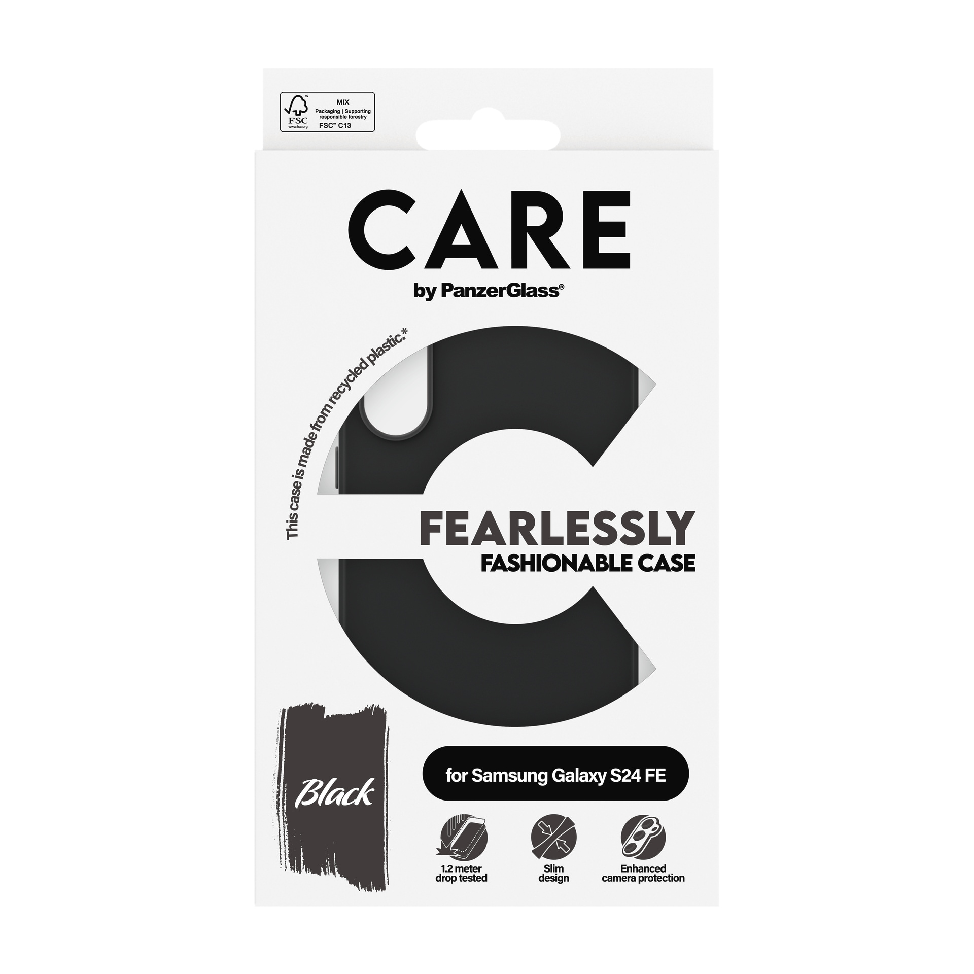 CARE by PanzerGlass Handyhülle »Fearlessly Fashionable Case«, Backcover, Schutzhülle, Handyschutzhülle, Case, Schutzcase, stoßfest