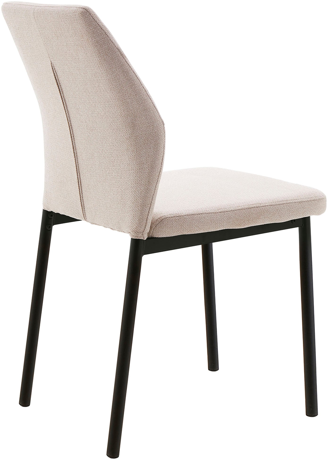 OTTO home Esszimmerstuhl »Lumos«, (Set), 4 St., Webstoff, Webstoff in vielen Farben erhältlich mit stabilem Metalluntergestell