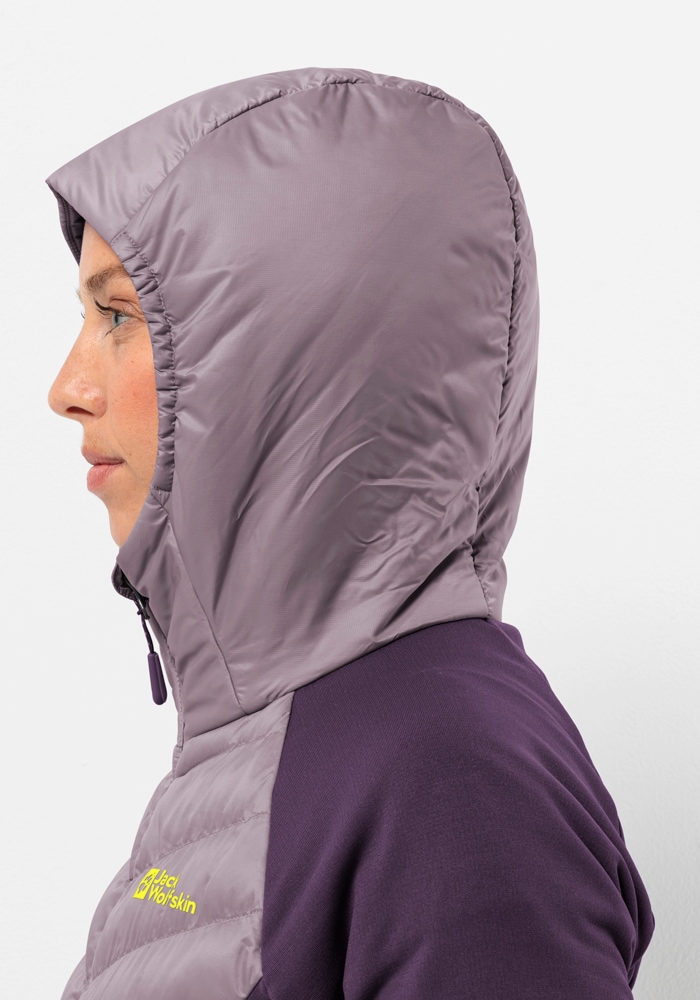 Jack Wolfskin Hybridjacke »ROUTEBURN PRO HYBRID W«, mit Kapuze