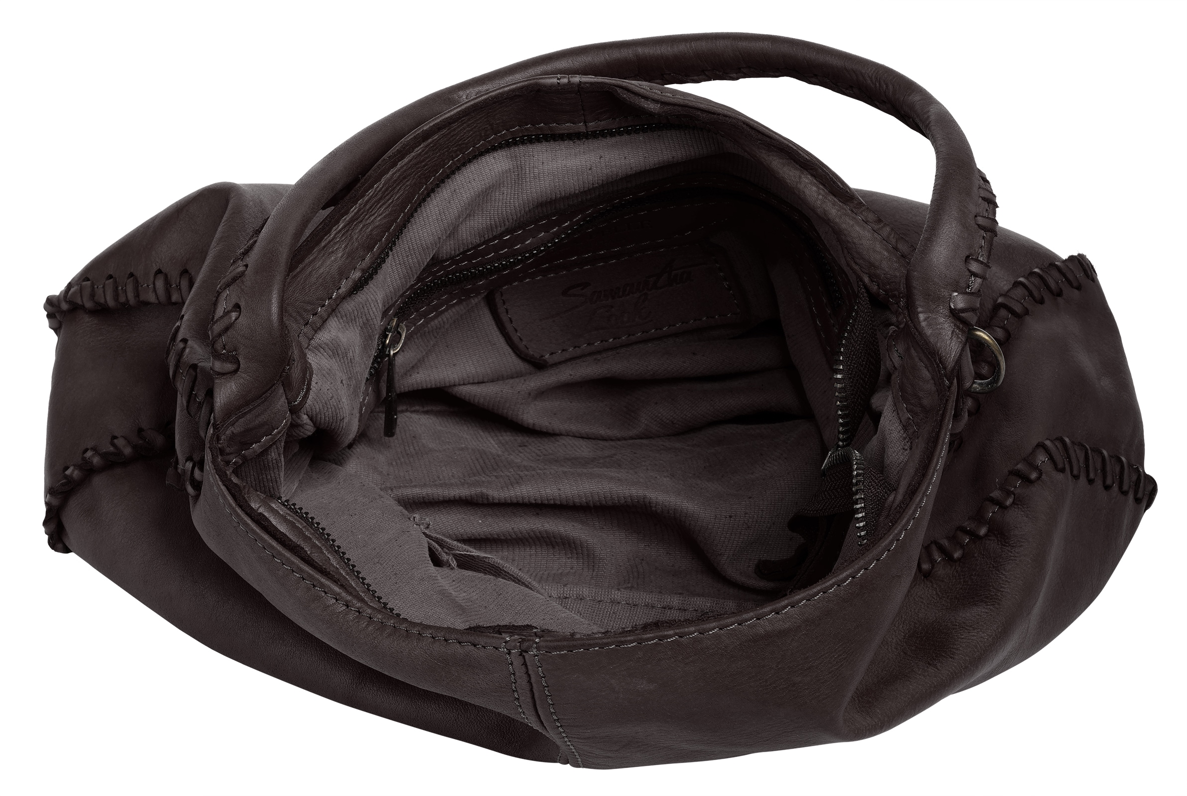 Samantha Look Shopper, echt Leder, Made in Italy