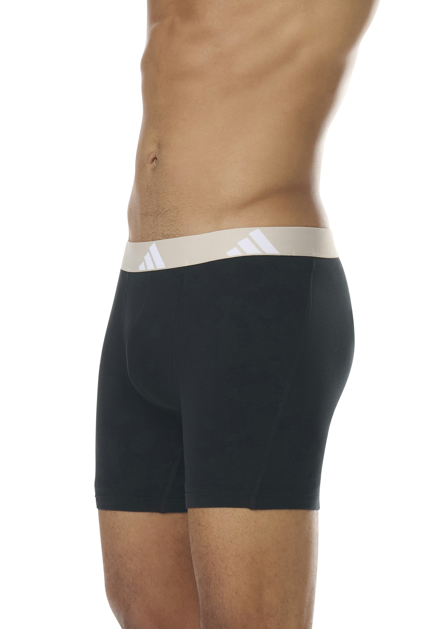 adidas Sportswear Boxershorts »Active Flex Cotton«, (3er Pack), mit etwas längerem Bein
