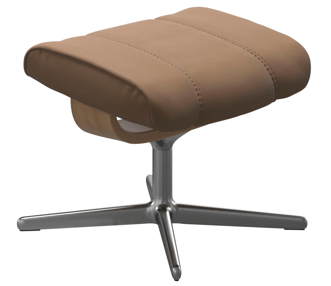 Stressless® Fußhocker »Consul«, mit Cross Base, Größe S, M & L, Holzakzent Eiche