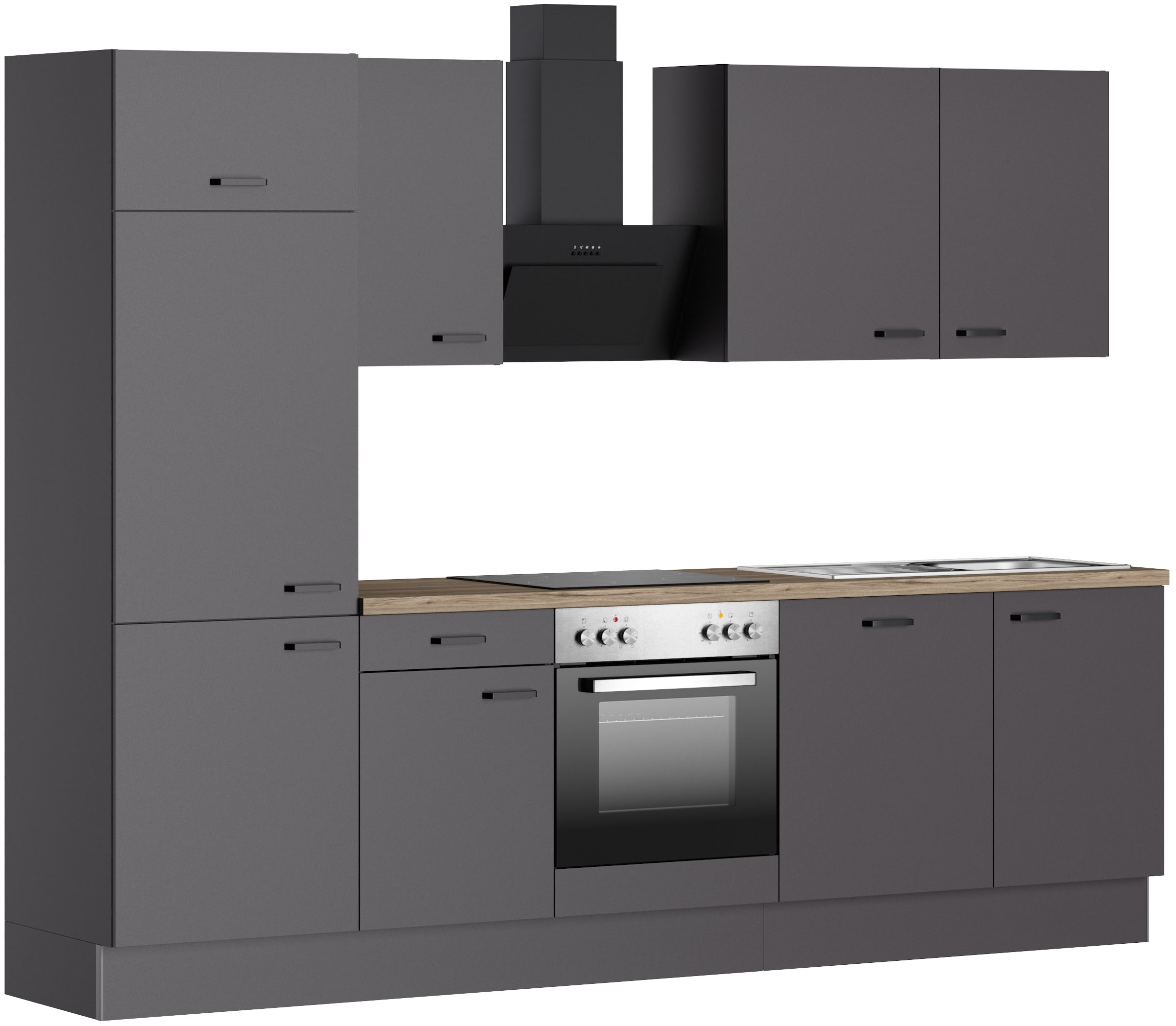 KOCHSTATION Küchenzeile »KS-Paula«