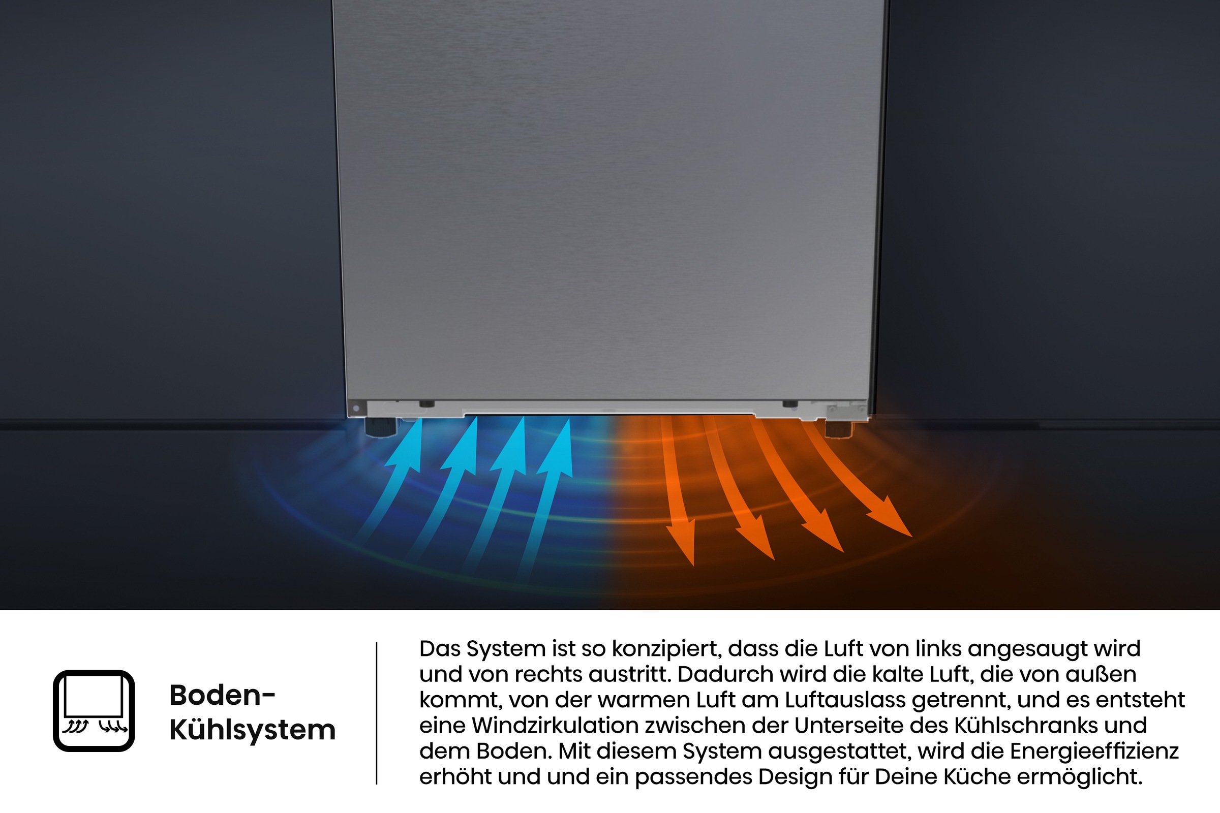 Hisense Kühl-/Gefrierkombination »RB5P410SACC« 203 cm hoch 59,5 cm breit BigVolume - 413 Liter Volumen