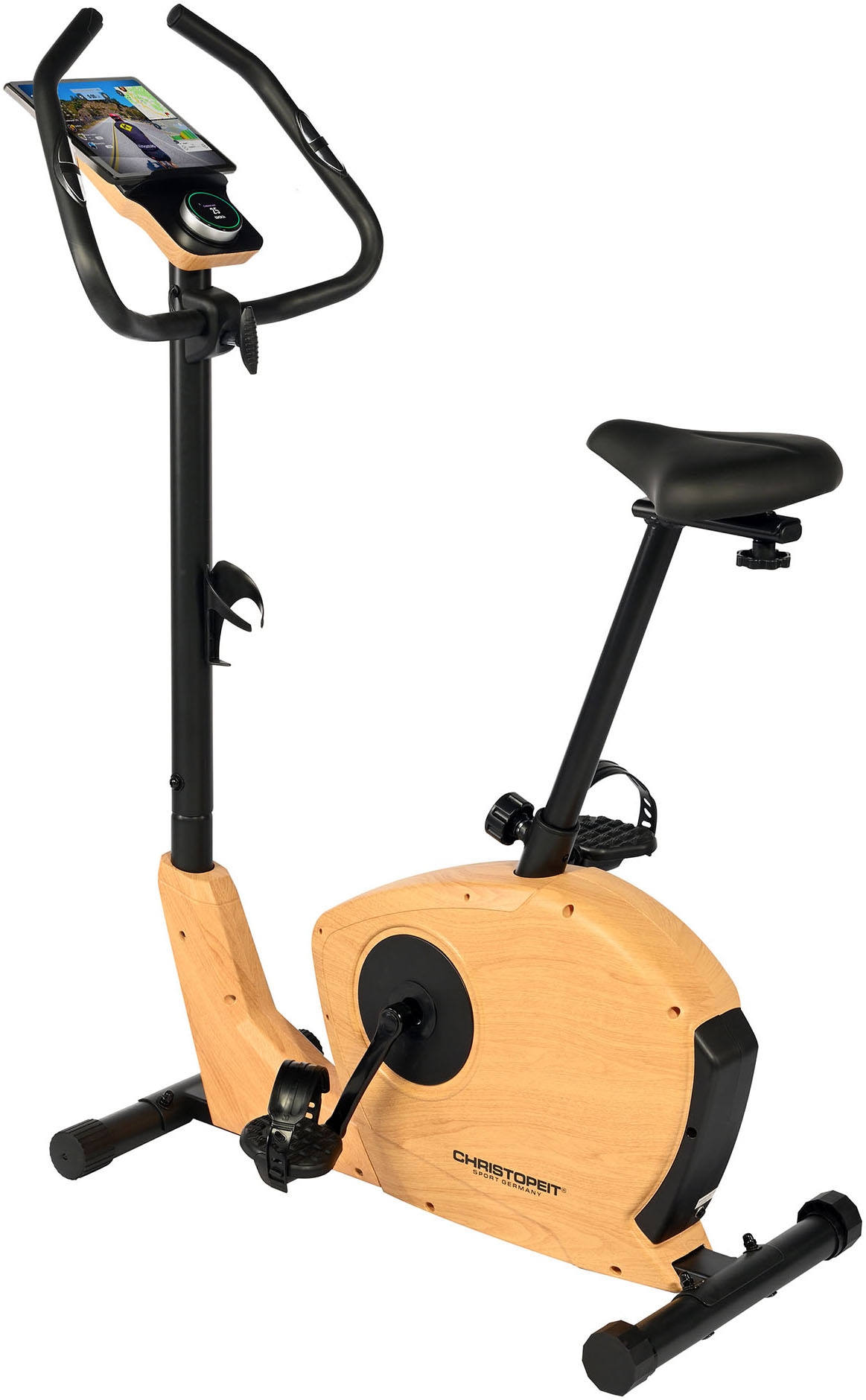 Christopeit Sport Ergometer »ET 3.2« Schwungmasse ca. 7 kg, 32 Widerstandsstufen in braun