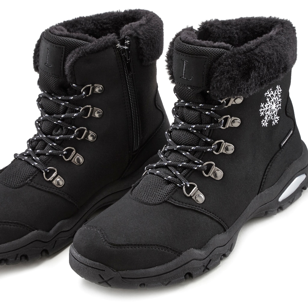 LASCANA Winterstiefelette »Stiefelette, Stiefel, Winterstiefel«