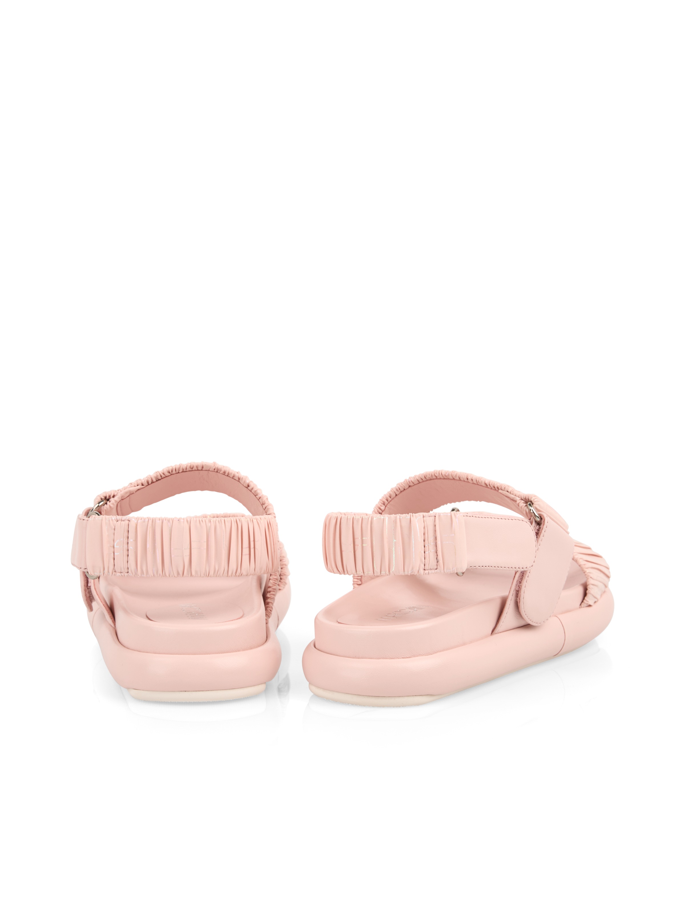 Marc Cain Riemchensandale »Sports Mindful Moving«  Sandalette, Sommerschuh mit modischen Falten