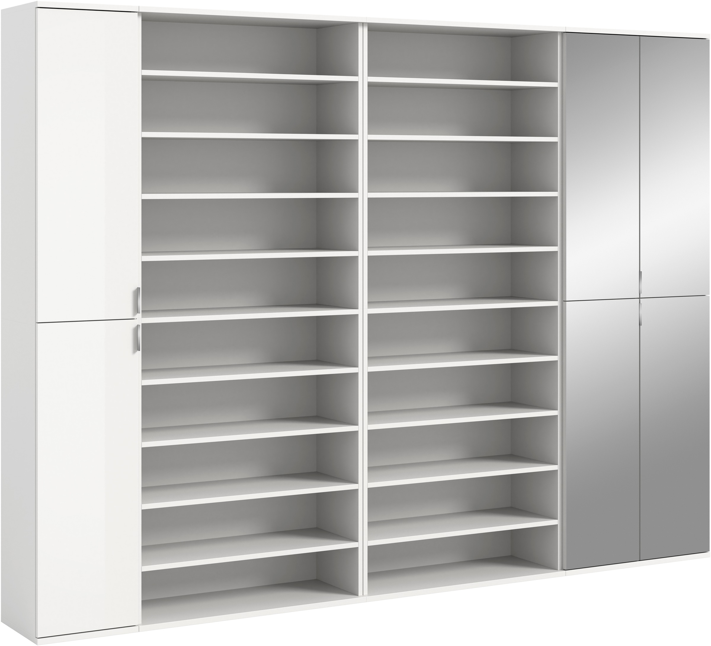 Inosign Garderoben-Set »Trondheim in weiß, Größe B/H/T: 232 cm cm x 191 cm cm x 37 cm cm