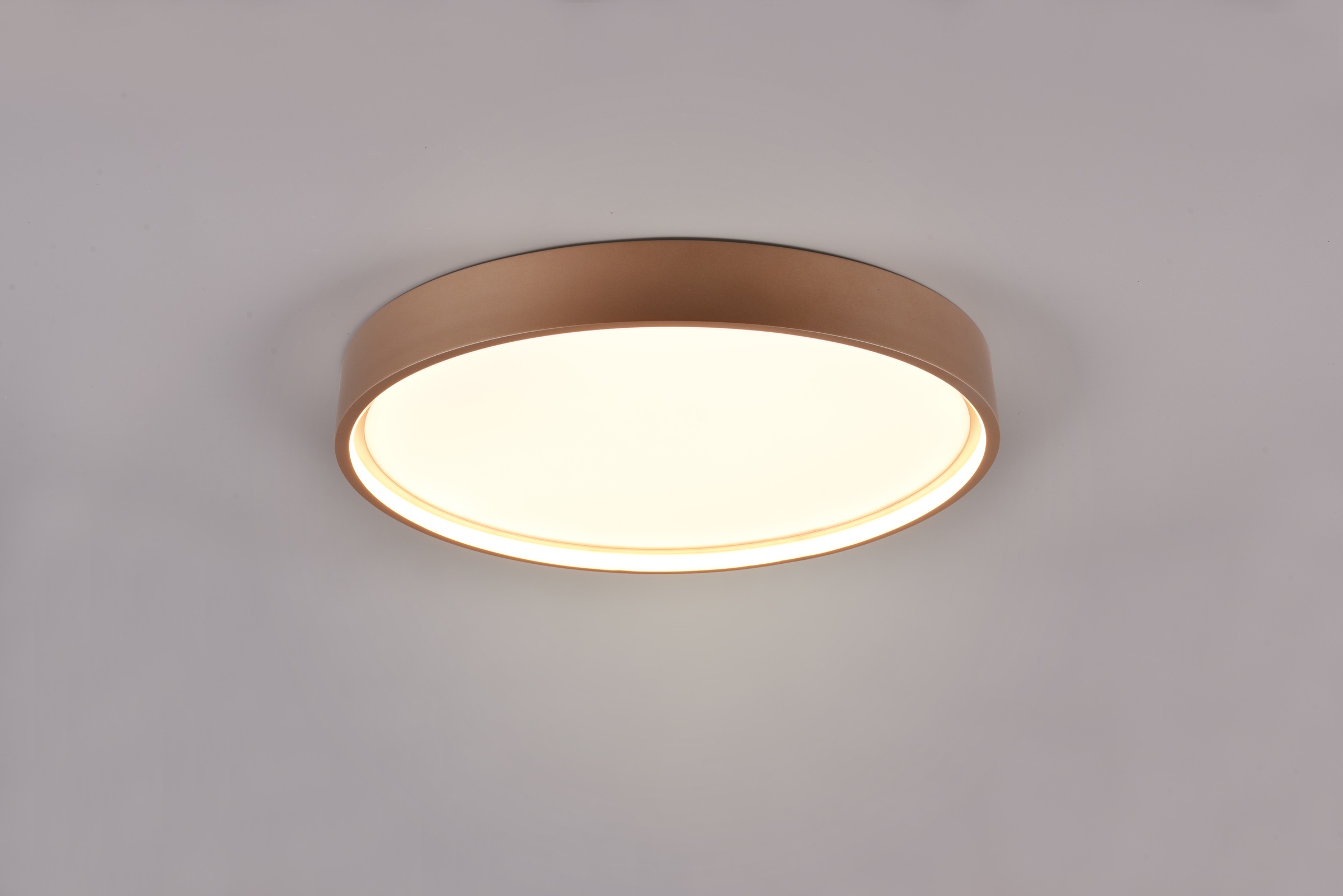 TRIO Leuchten LED Deckenleuchte »DOHA, Deckenlampe 29W 3260 Lumen Lichtfarbe einstellbar 2300-4000K«, 1 flammig, Leuchtmittel LED-Board | LED fest integriert, indirektes Licht getrennt schaltbar als Wandlampe und Deckenlampe mögl