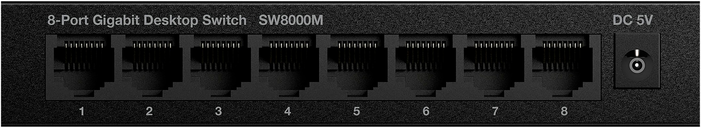 Strong Netzwerk-Switch »8-Port Gigabit Switch 10/100/1000 Mbit/s, Metallgehäuse«