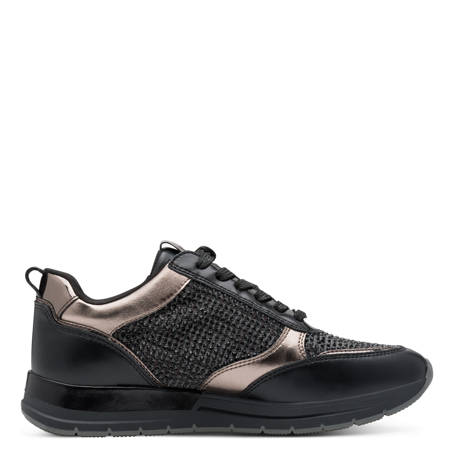 Tamaris Plateausneaker, Freizeitschuh, Halbschuh, Schnürschuh in veganer Verarbeitung