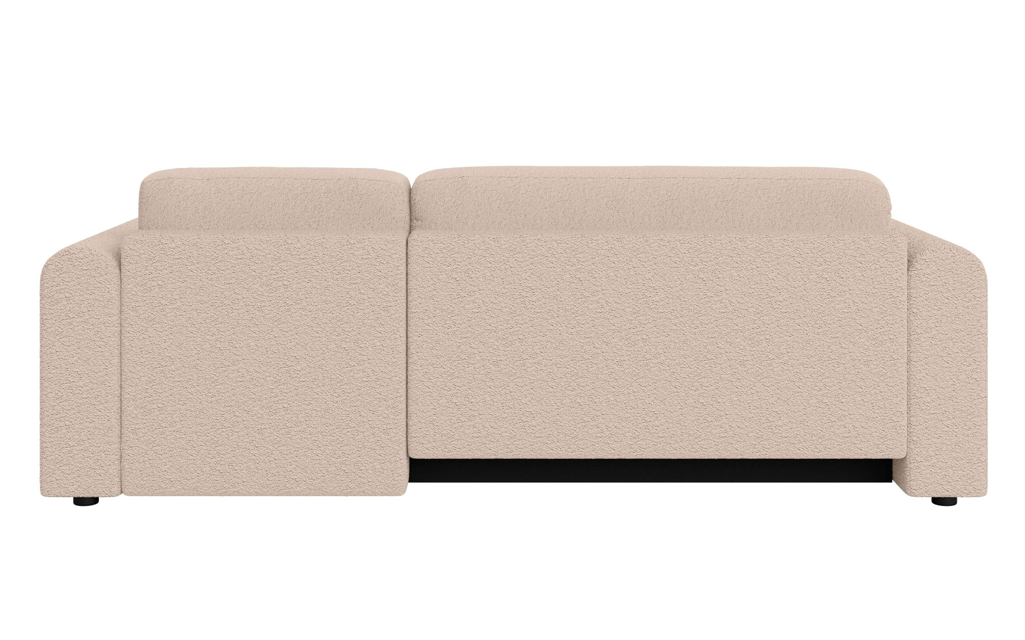 INOSIGN Ecksofa »Zacharia wahlweise Schlafsofa mit Bettkasten, B/T/H 250/166/86 cm«, L-Form mit Wellenunterfederung, Recamiere beidseitig montierbar