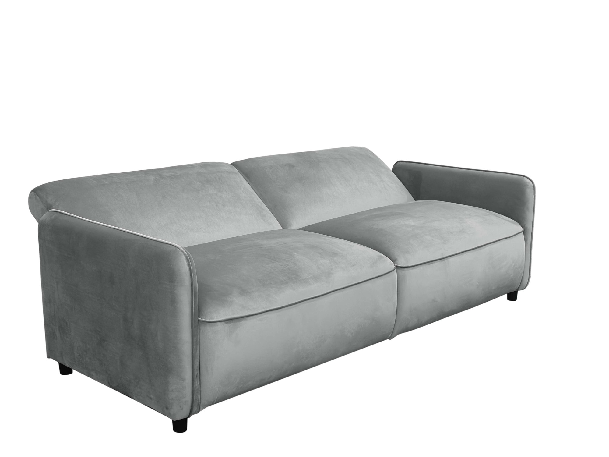 Dorel Home 3-Sitzer »ALICIA Schlafsofa 209 cm«, Federkernpolsterung, verstellbare Rückenlehne, Liegefläche 110/190 cm