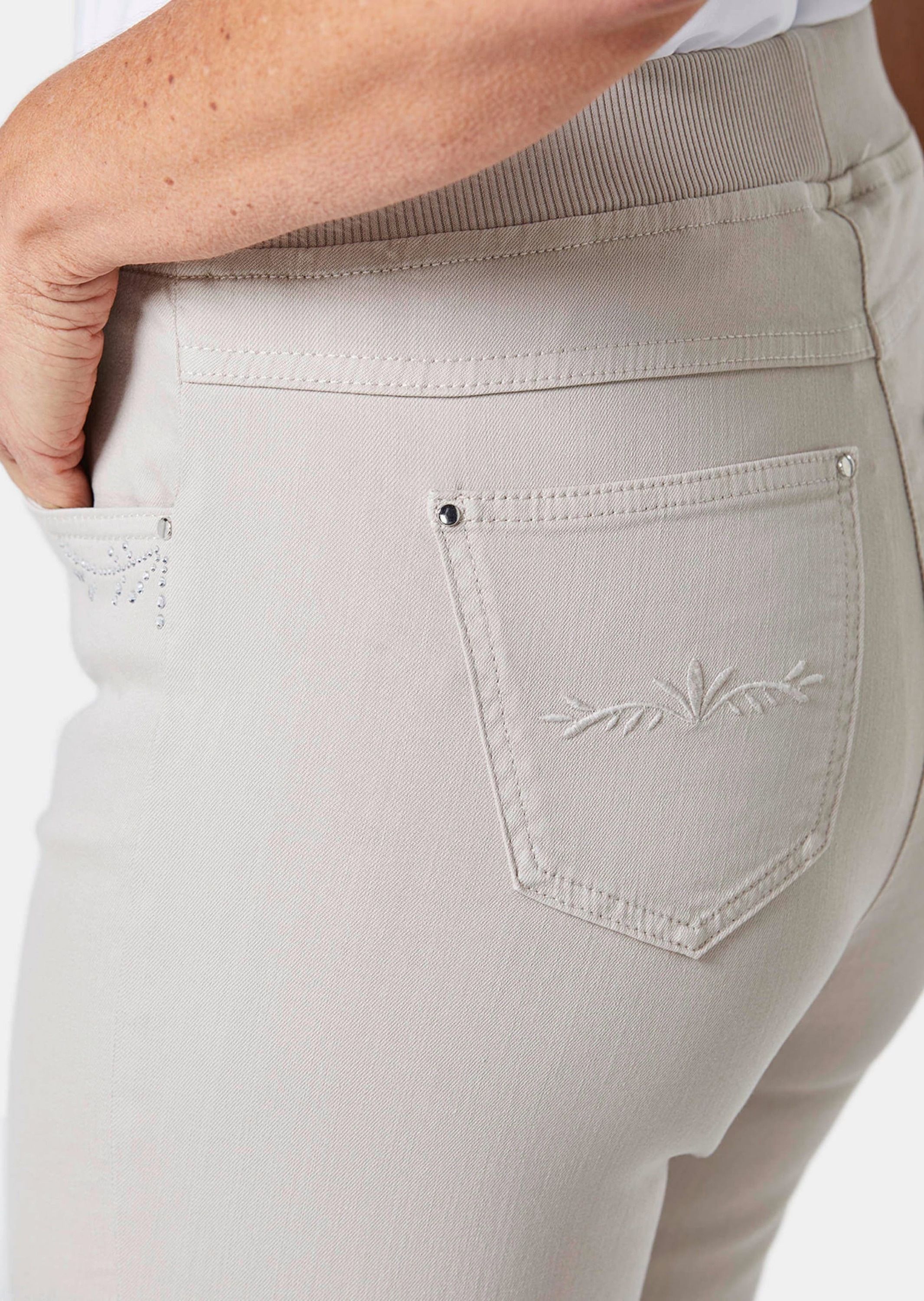 GOLDNER Regular-fit-Jeans »Jeansschlupfhose Louisa Jeansschlupfhose Louisa«